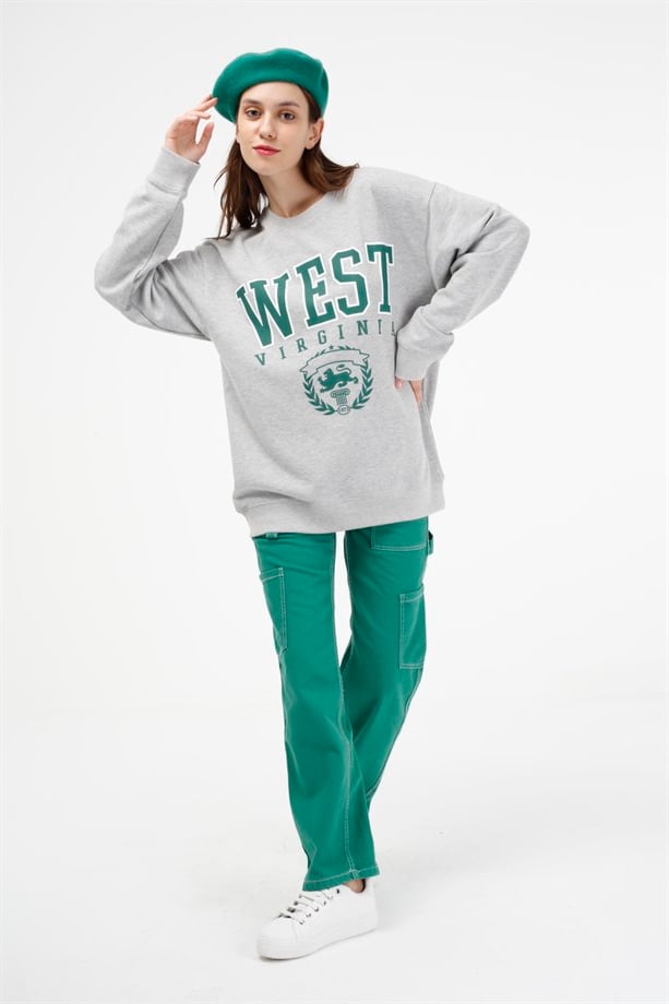 BRZ Collection Kadın Oversize Sweatshirt