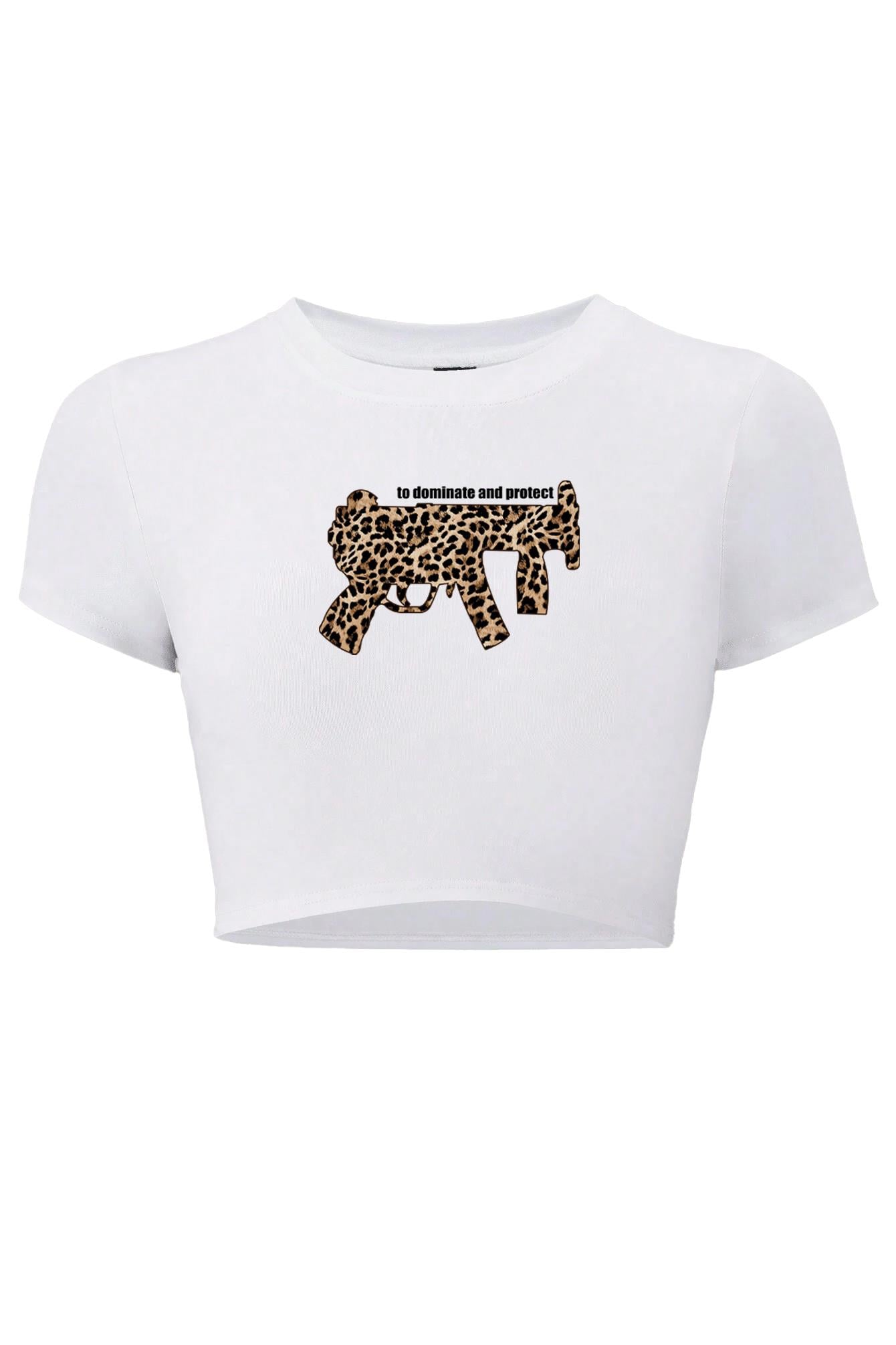 BRZ Collection Kadın to dominate and protect T-shirt Beyaz