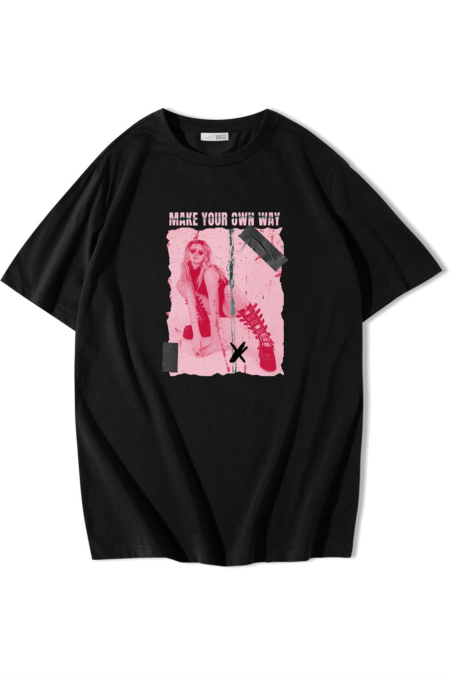 BRZ Collection Oversize Make Your Own Way T-shirt