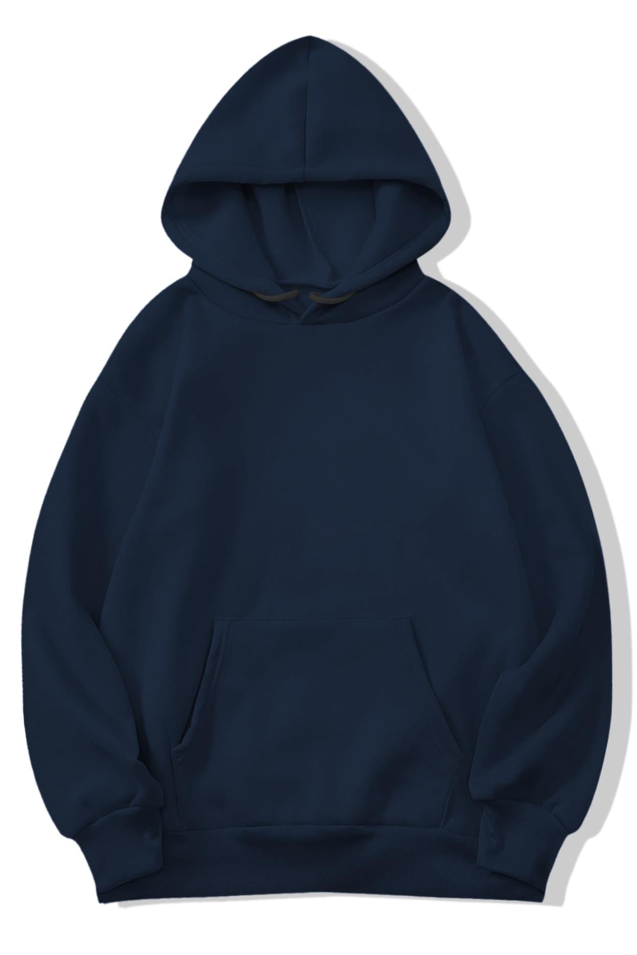 BRZ Collection Oversize Unisex Basic Hoodie