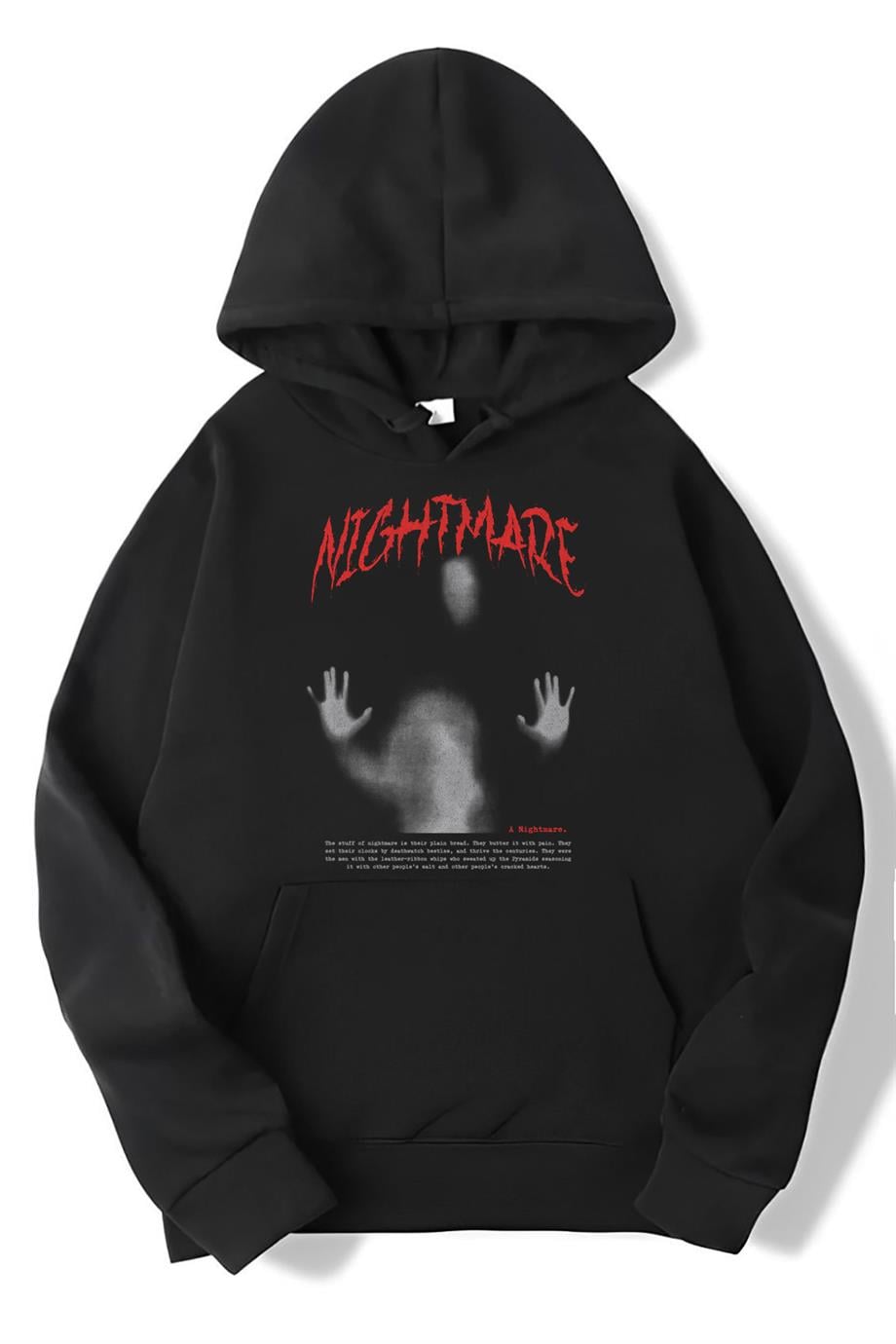 BRZ Collection Oversize Unisex Nightmare Hoodie