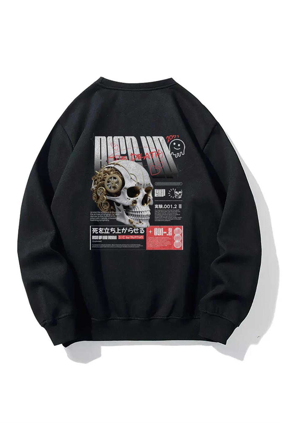 BRZ Collection Oversize Unisex Rise Up Sweatshirt