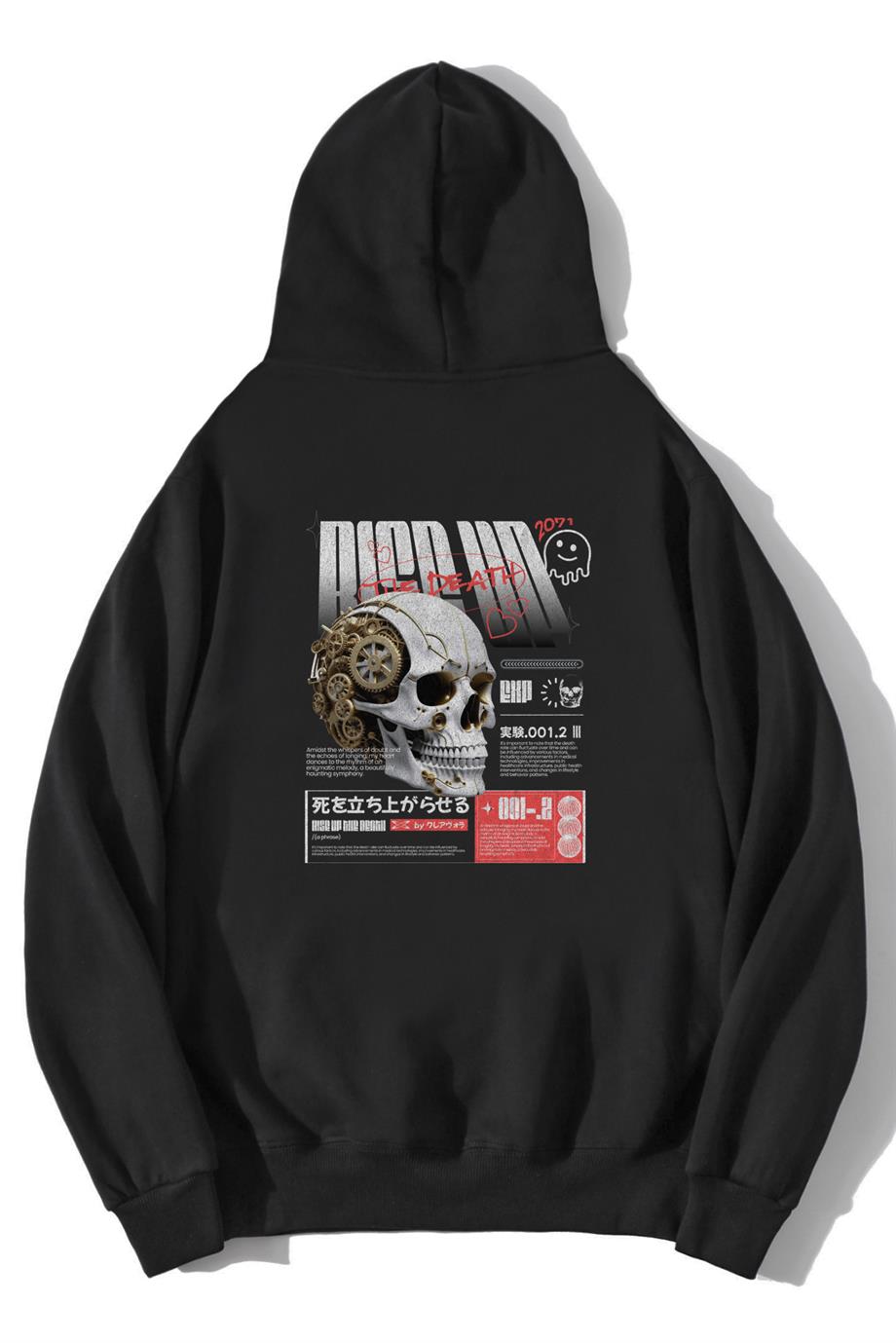 BRZ Collection Oversize Unisex Rise Up Hoodie