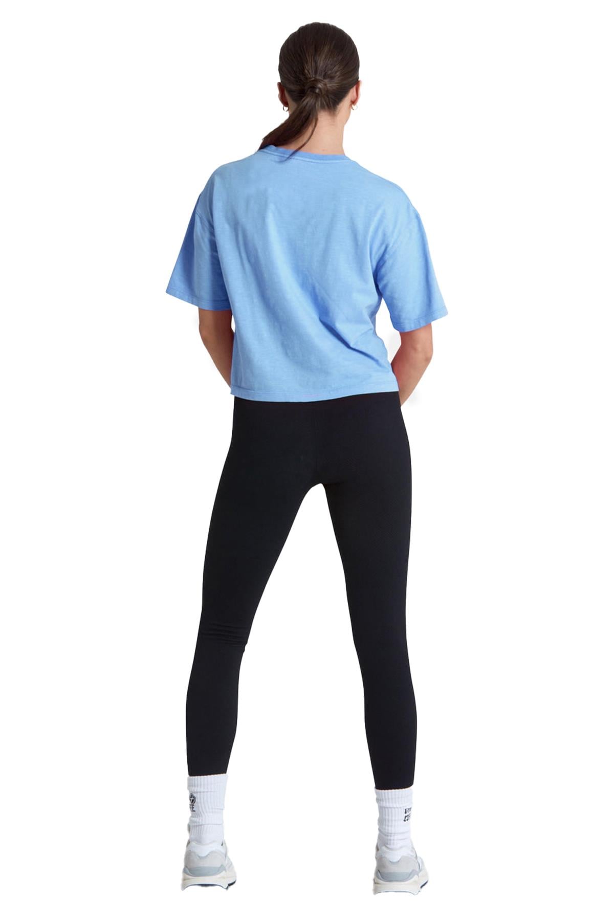 BRZ Collection Parça Boya Crop Kadın T-shirt