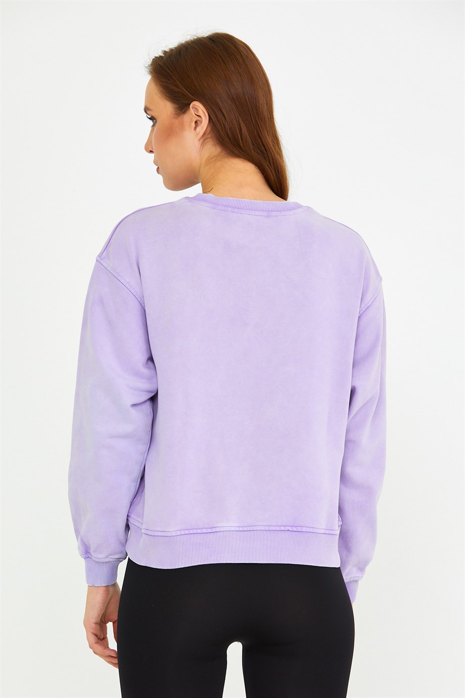BRZ Collection Parça Boyalı Kadın Sweatshirt