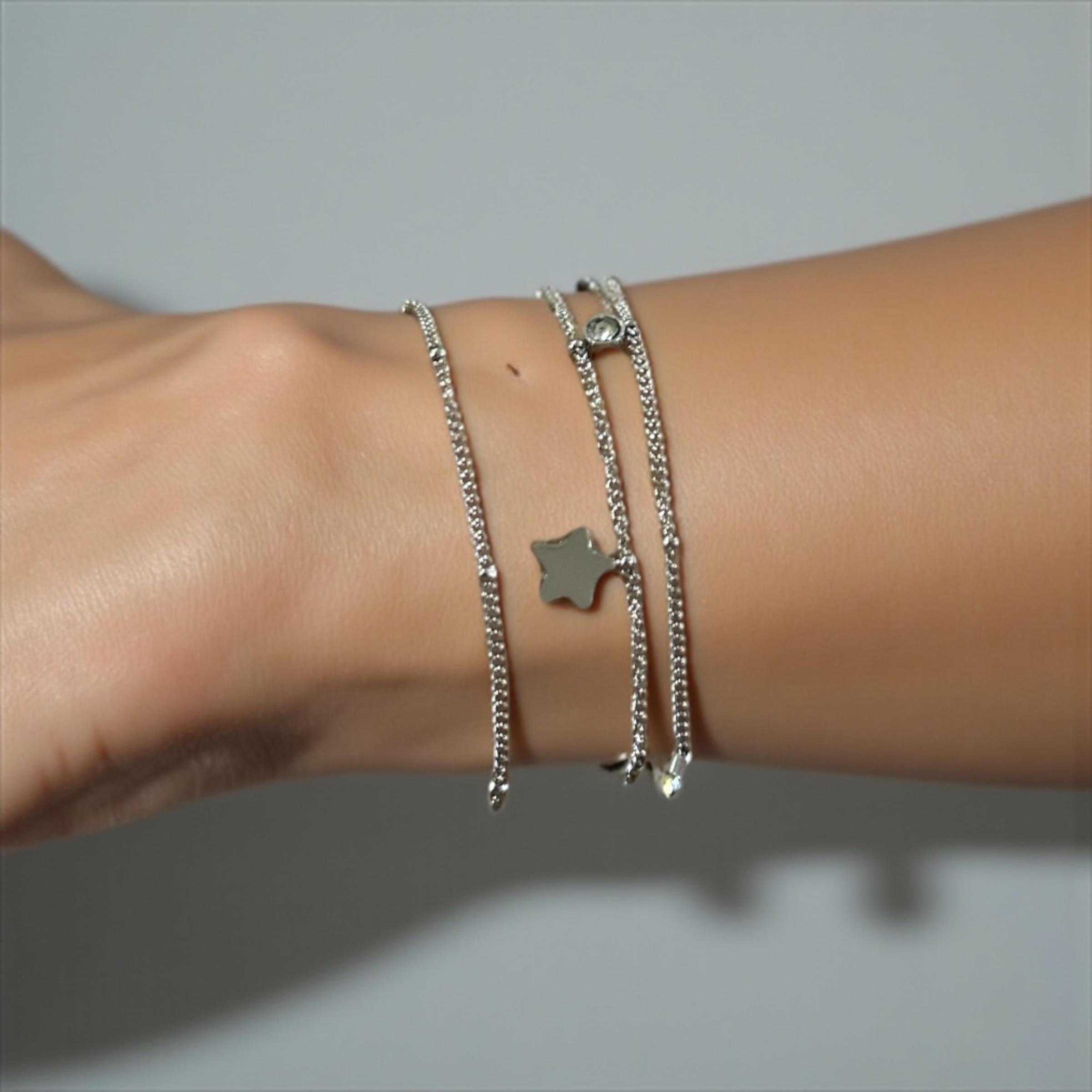 BRZ Collection Star Charm 2-in-1 Bileklik & Kolye – Yıldız Enerjili Takı | Manifest Jewelry
