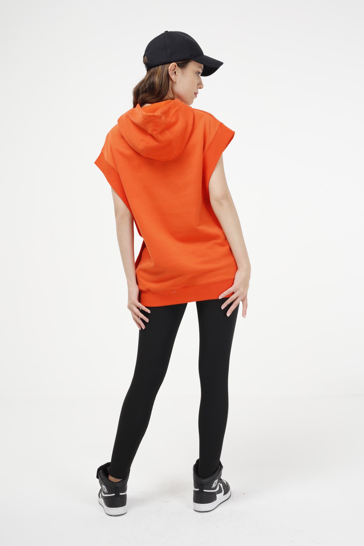 BRZ Collection Tasarım Kolsuz Sweatshirt