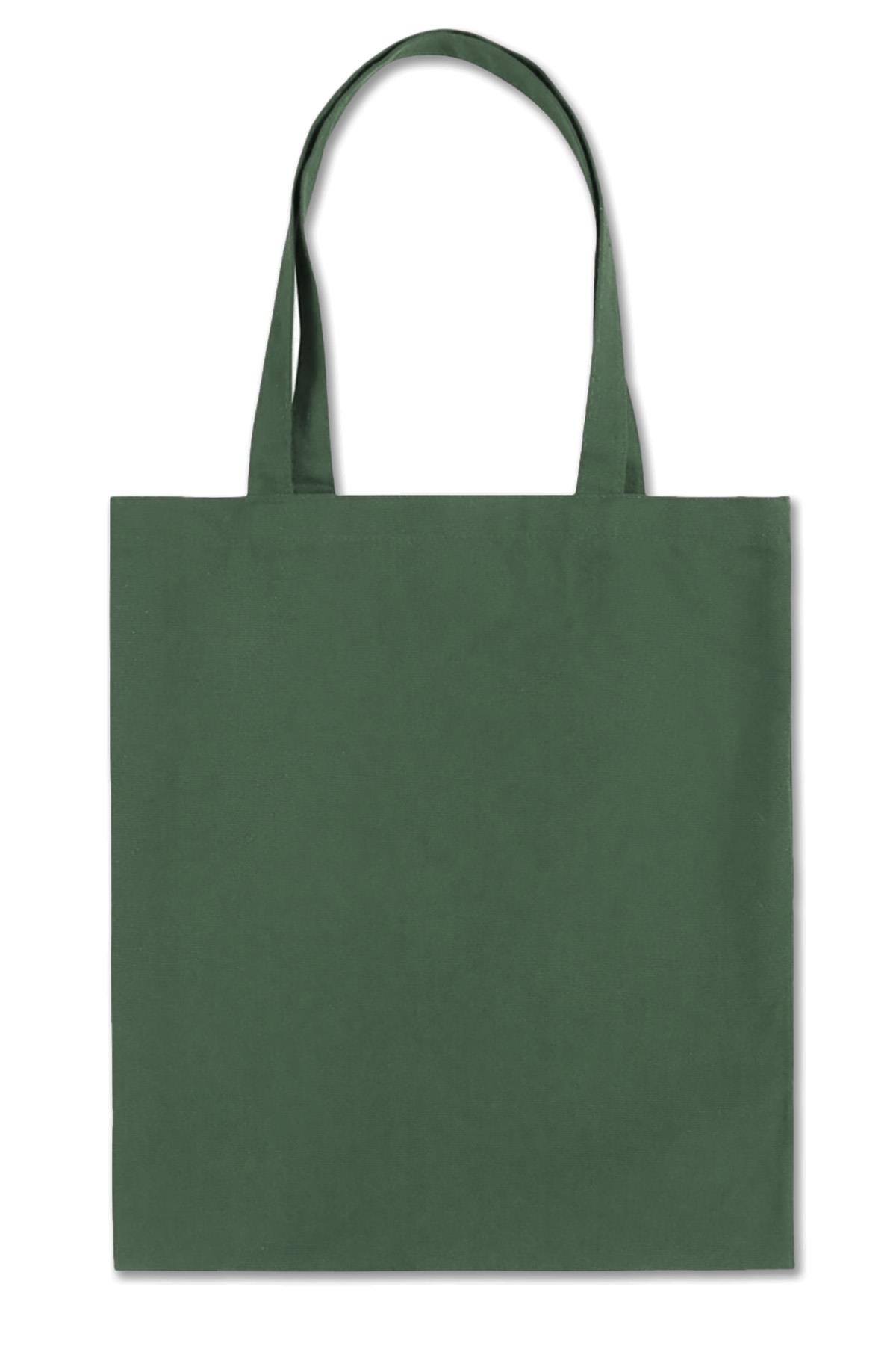 BRZ Collection Tote Bag Gabardin Çanta Yeşil