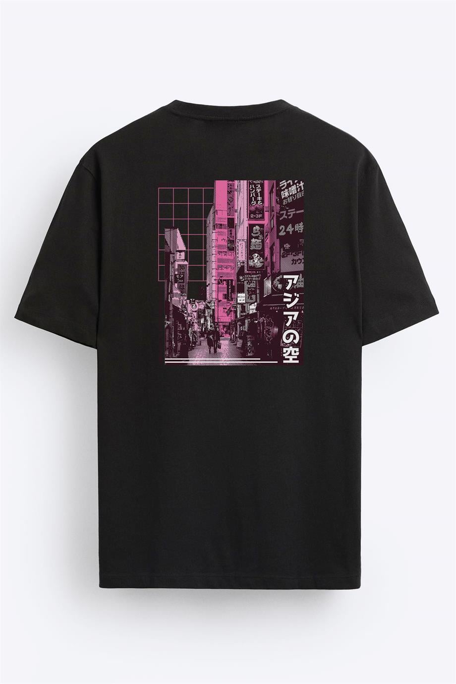 BRZ Collection Unisex Asian Street Regular Fit T-shirt