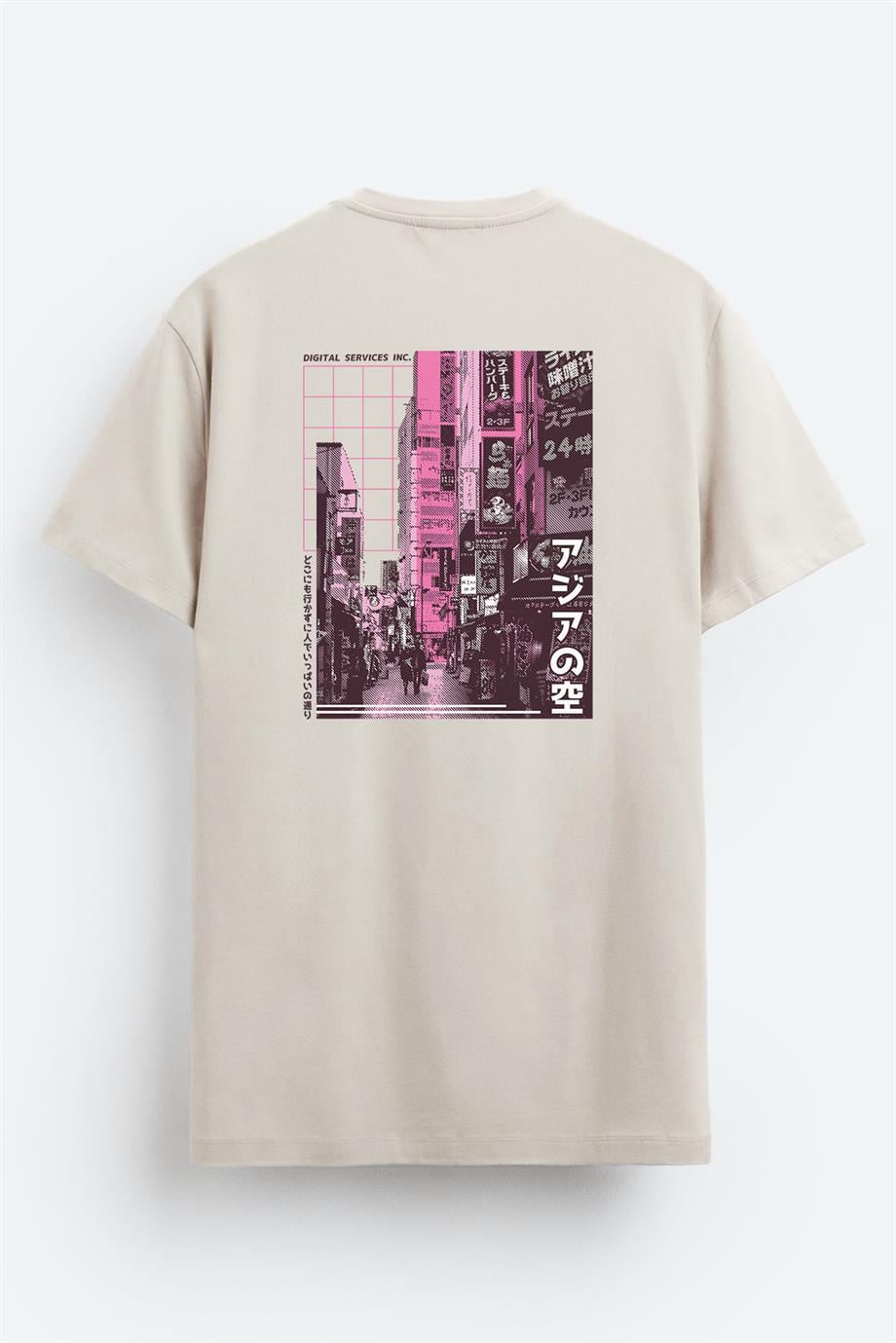 BRZ Collection Unisex Asian Street Regular Fit T-shirt