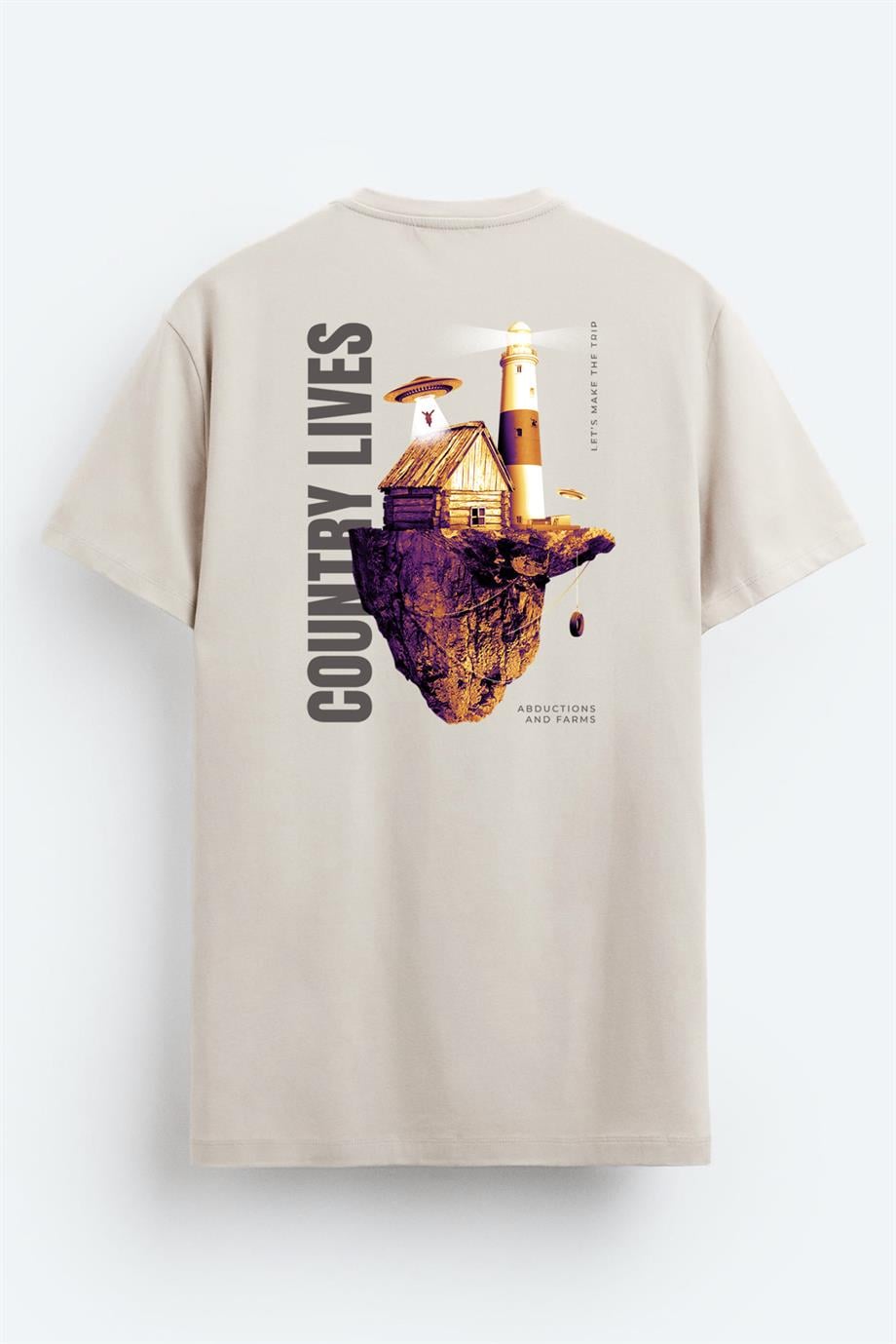 BRZ Collection Unisex Country Lives Regular Fit T-shirt