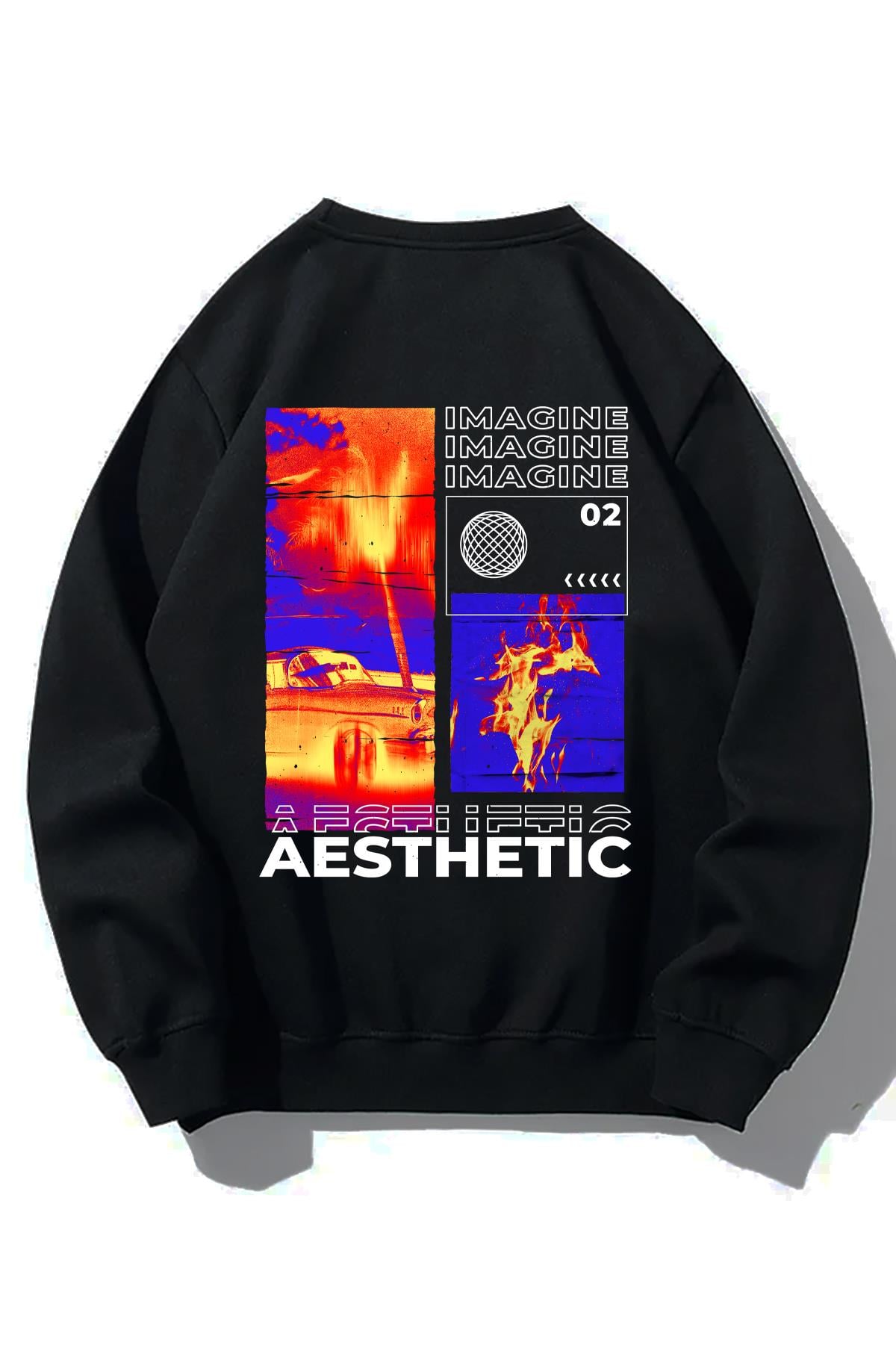 BRZ Collection Unisex Oversize Aesthetic Sweatshirt