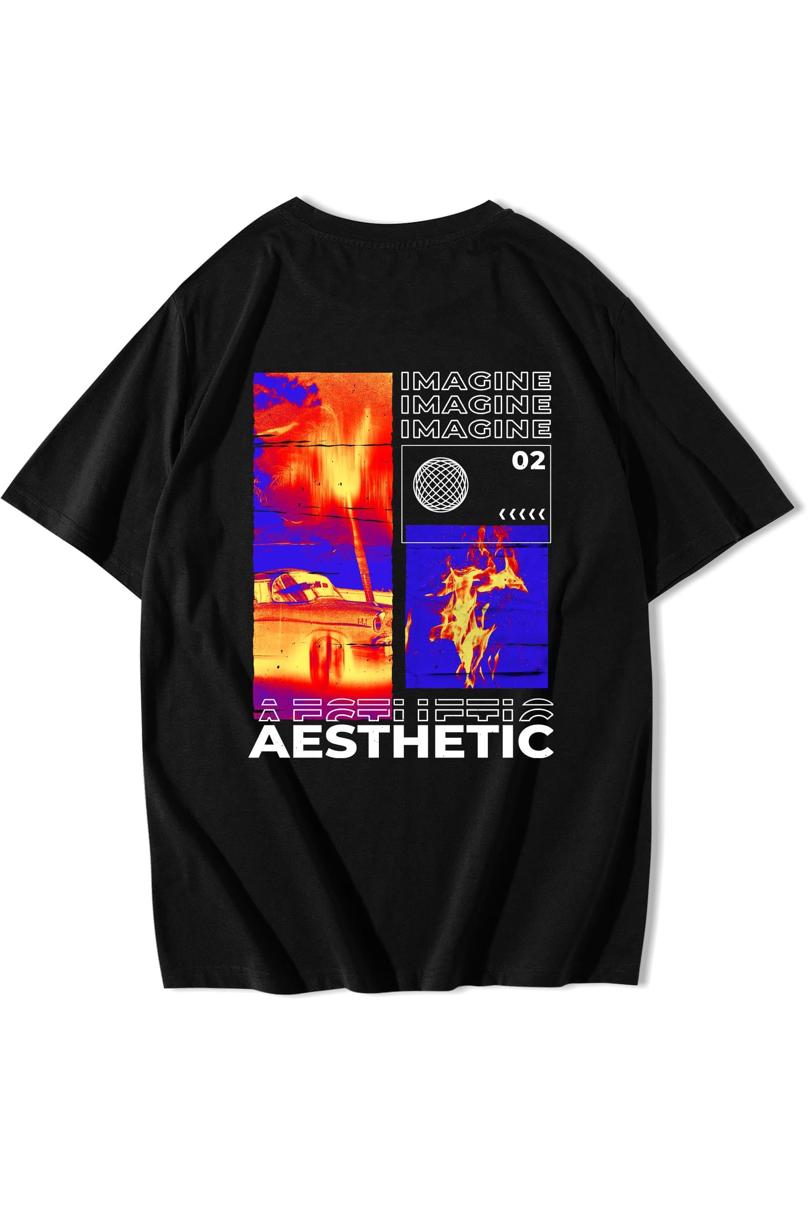 BRZ Collection Unisex Oversize Aesthetic T-shirt