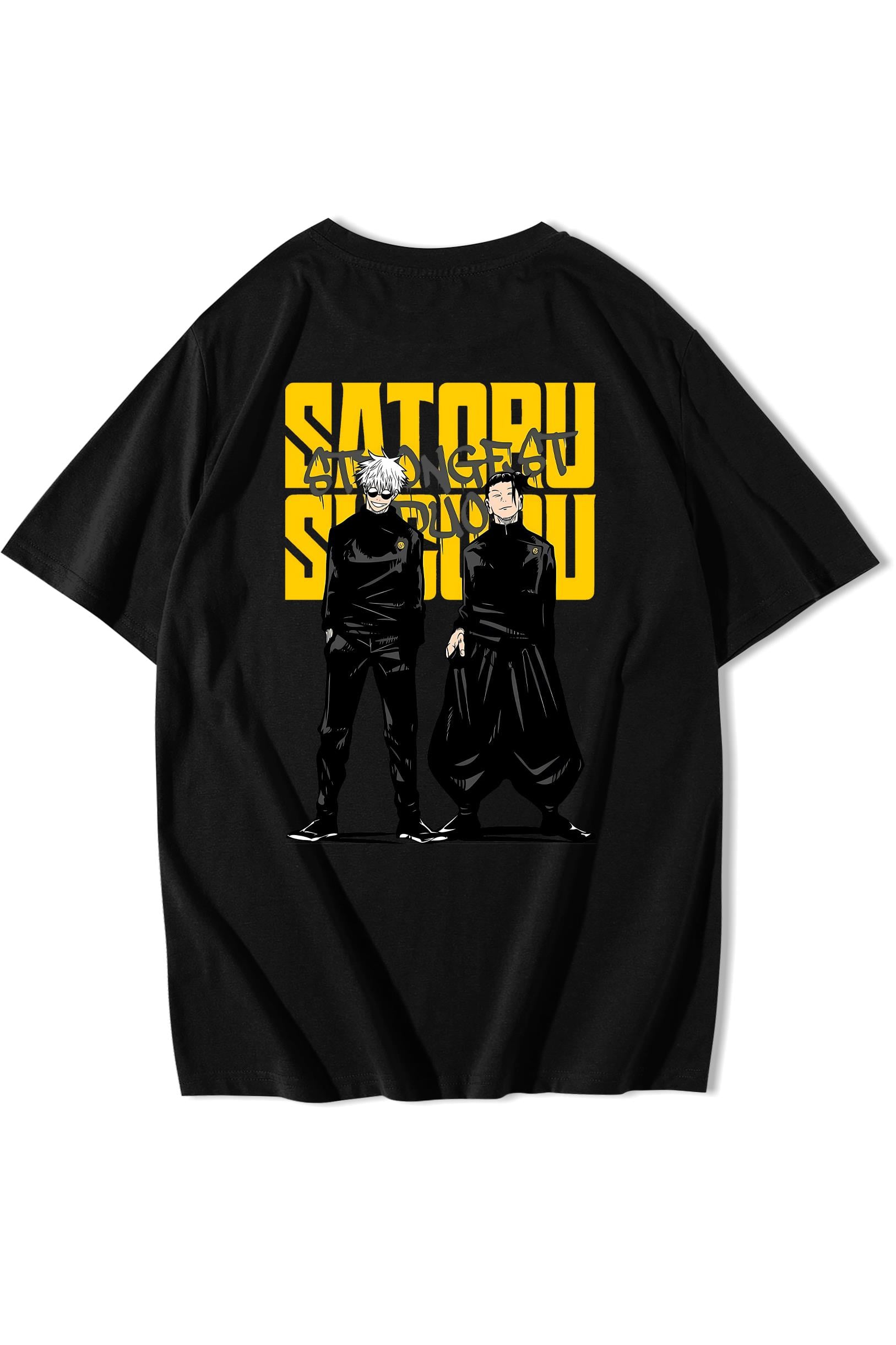 BRZ Collection Unisex Oversize Anime Jujutsu Kaisen Satosugu T-shirt