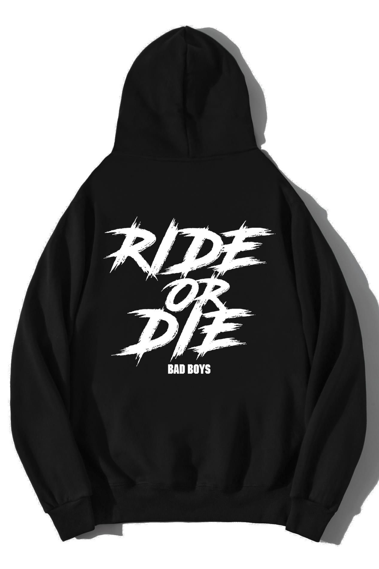 BRZ Collection Unisex Oversize Bad Boys Ride or Die Hoodie