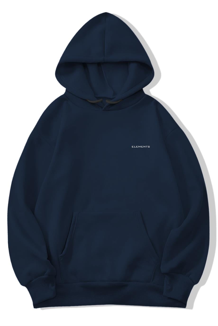 BRZ Collection Unisex Oversize Basic Hoodie