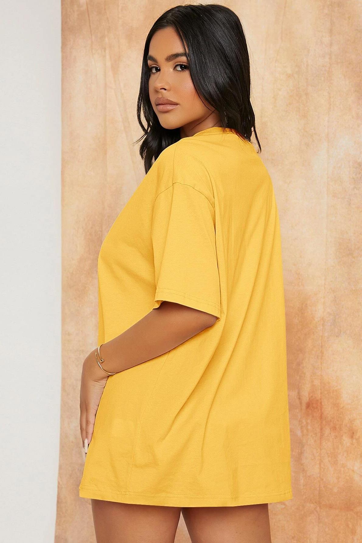 BRZ Collection Unisex Oversize Basic Uzun T-shirt