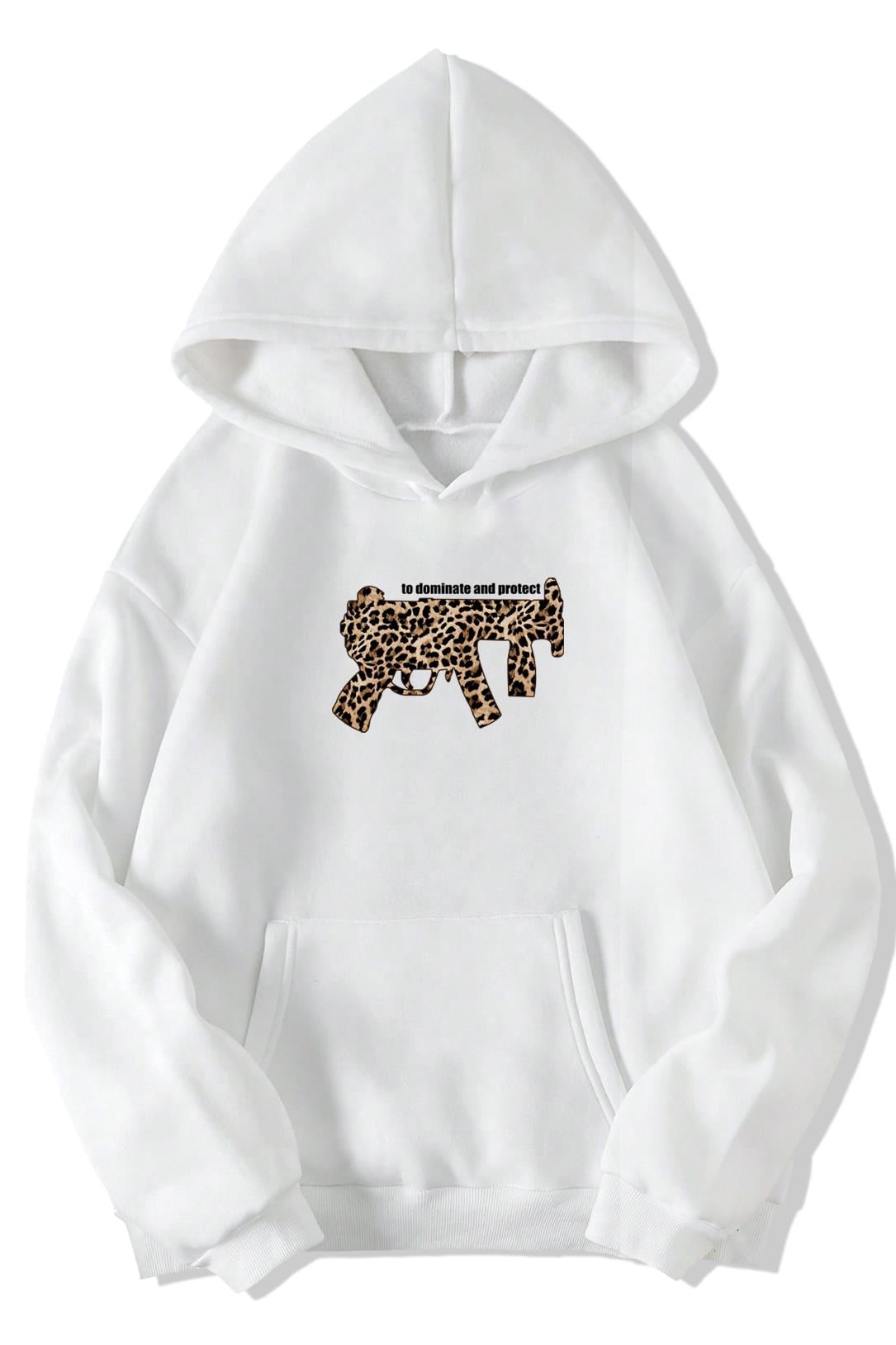 BRZ Collection Unisex Oversize (BEYAZ) to dominate and protect Hodie (BEYAZ)