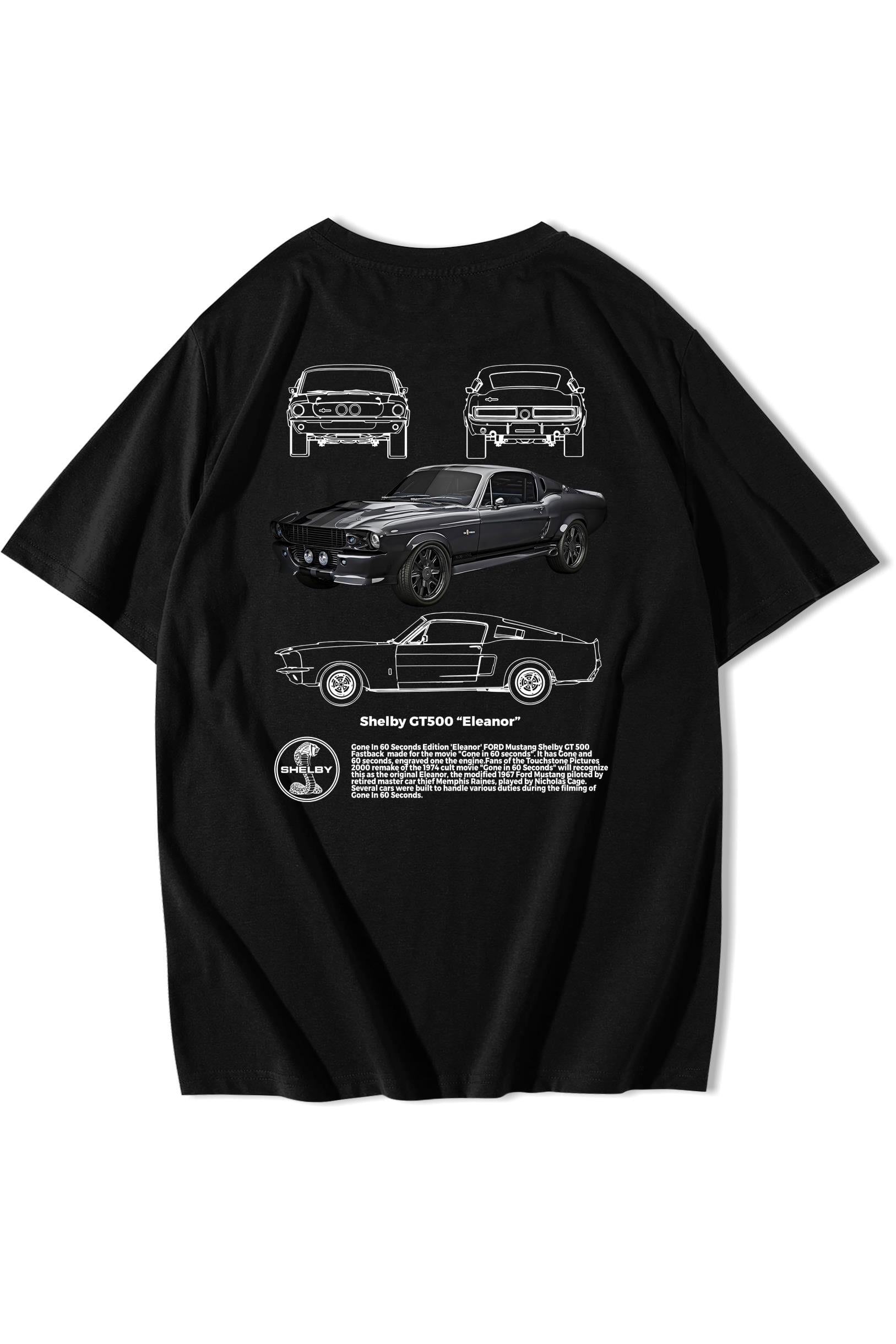 BRZ Collection Unisex Oversize Cherries T-shirt Beyaz