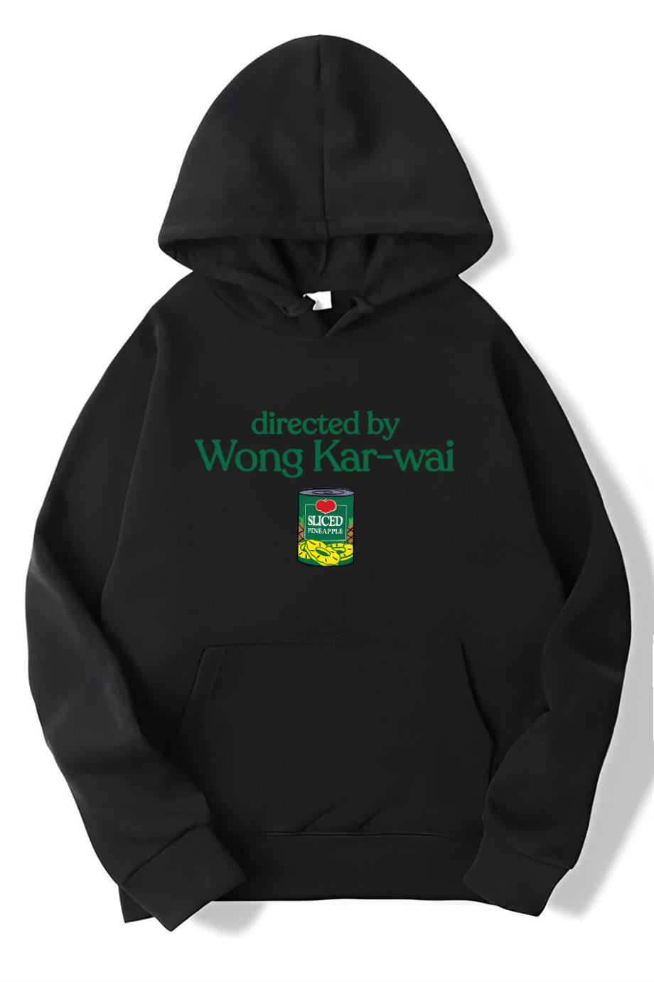 BRZ Collection Unisex Oversize Directed By Wong Kar-wai Hoodie Siyah