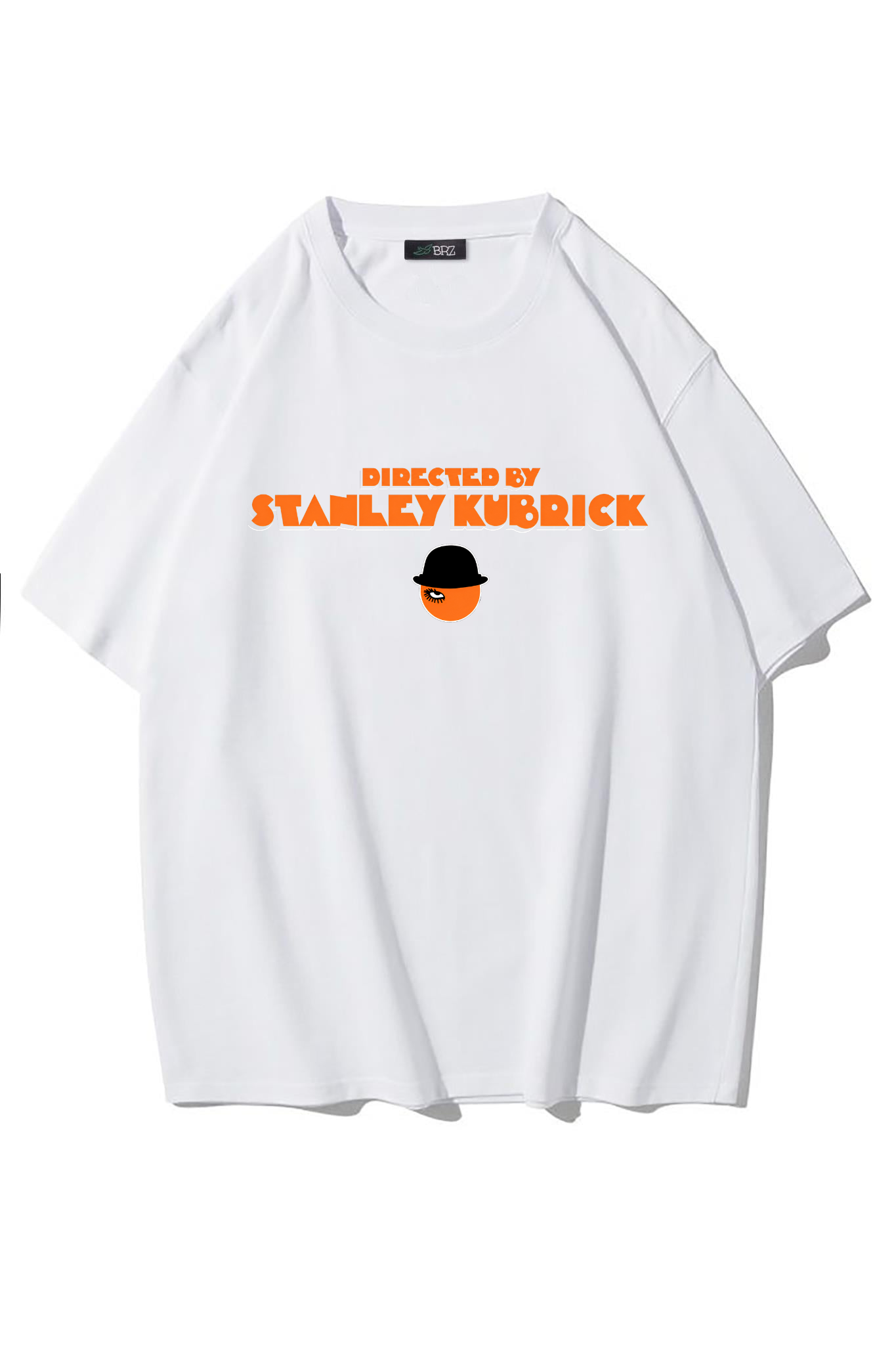 BRZ Collection Unisex Oversize Directed By Stanley Kubrick T-shirt (BEYAZ)