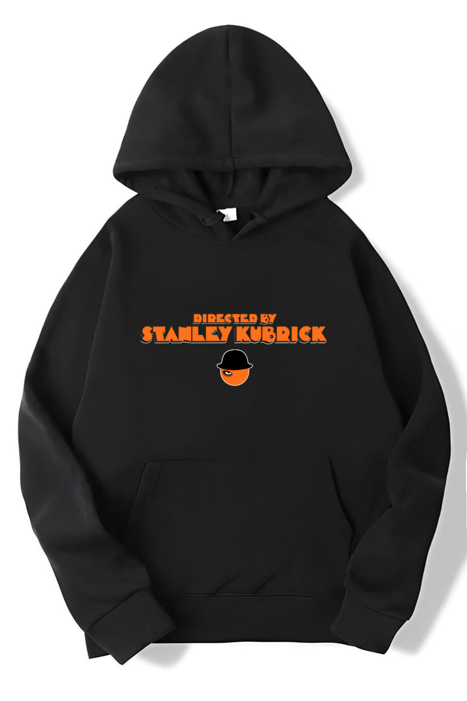 BRZ Collection Unisex Oversize Directed By Stanley Kubrick Hoodie Siyah