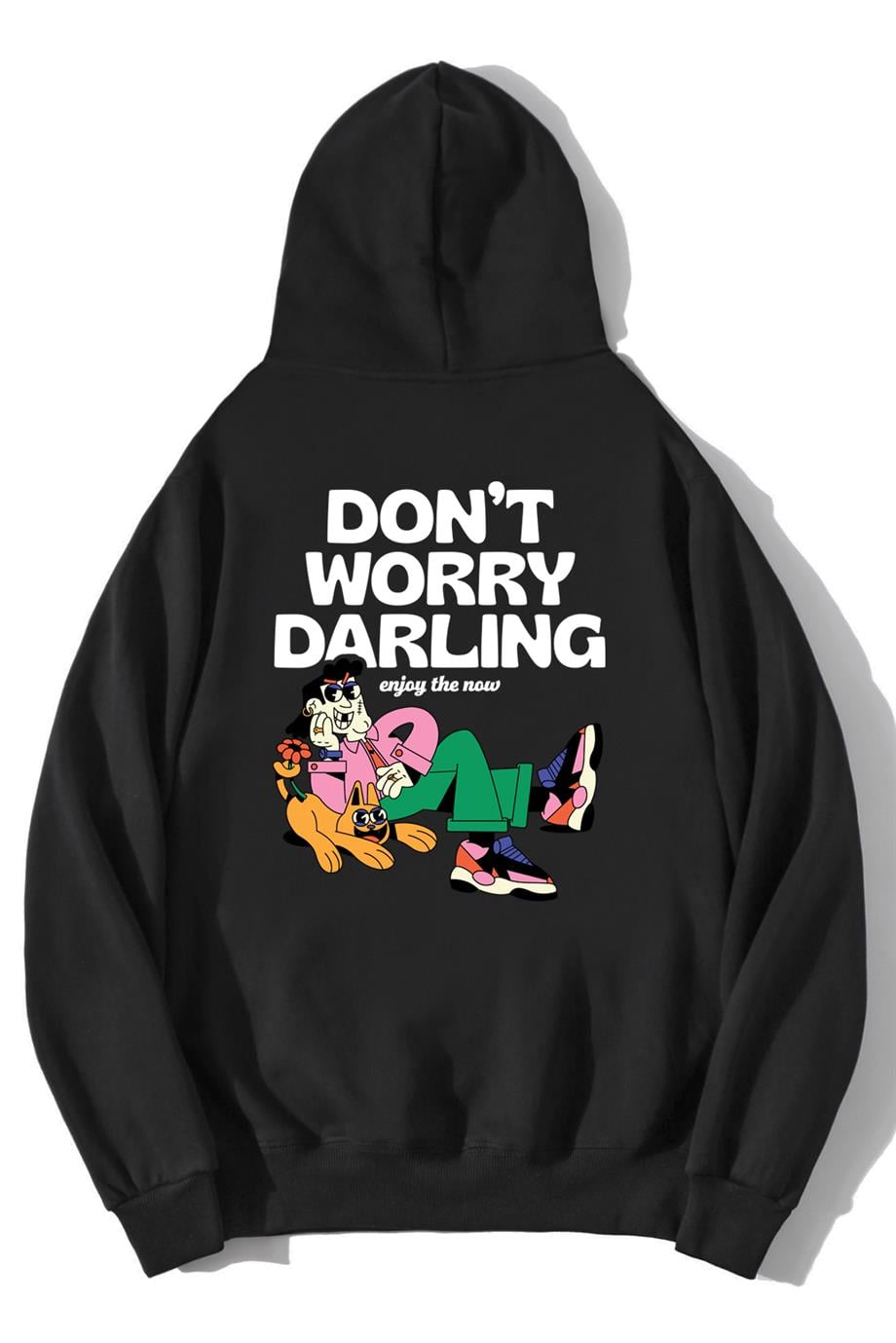 BRZ Collection Unisex Oversize Dont Worry Hoodie