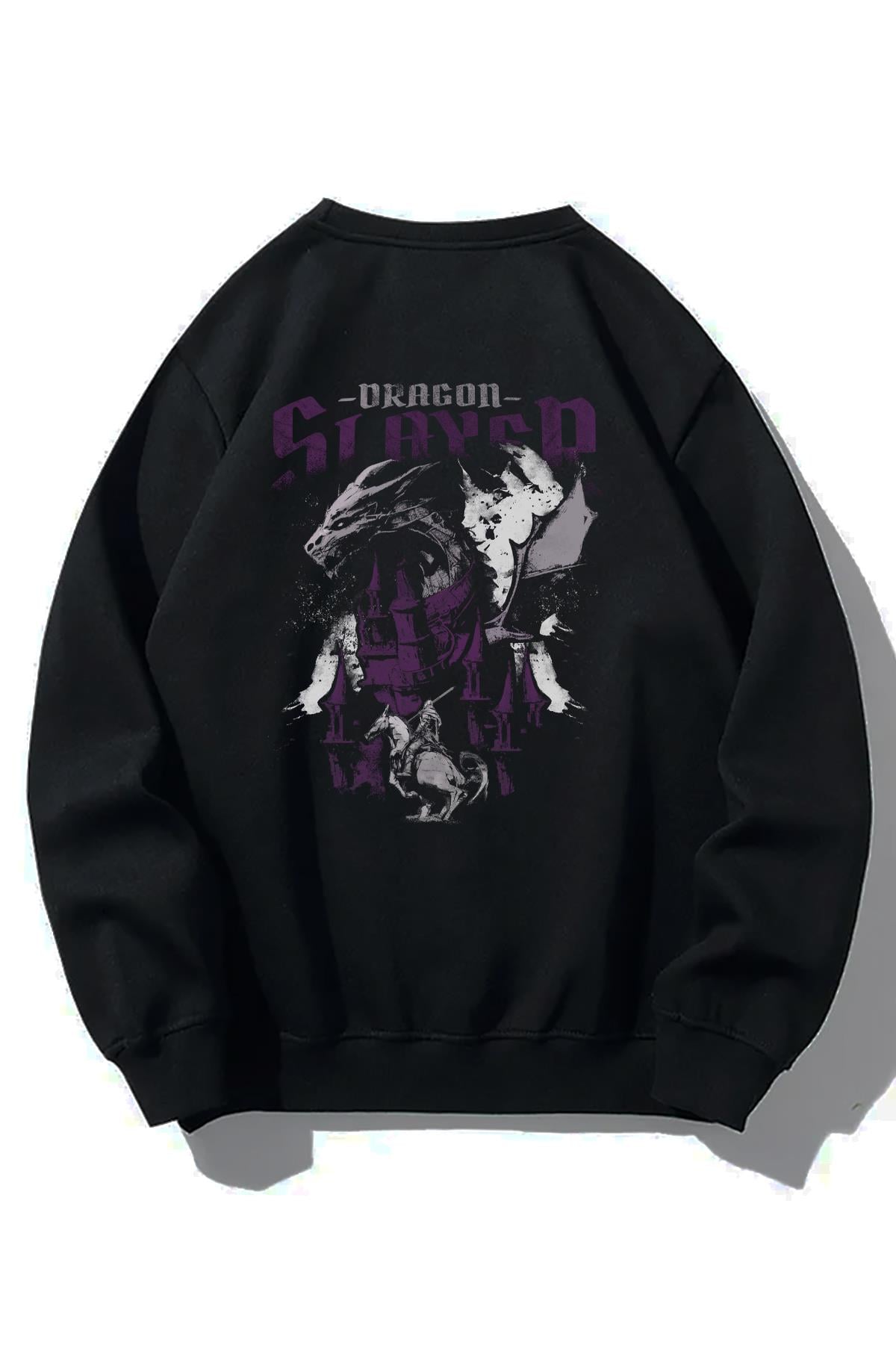 BRZ Collection Unisex Oversize Dragon Slayer Sweatshirt