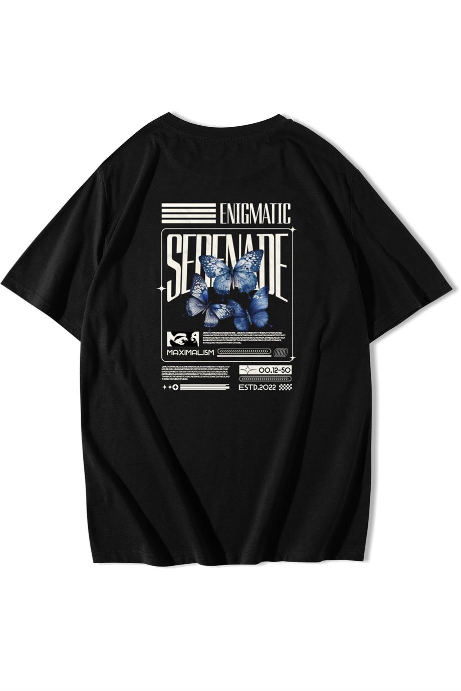 BRZ Collection Unisex Oversize Enigmatic Serenade T-shirt