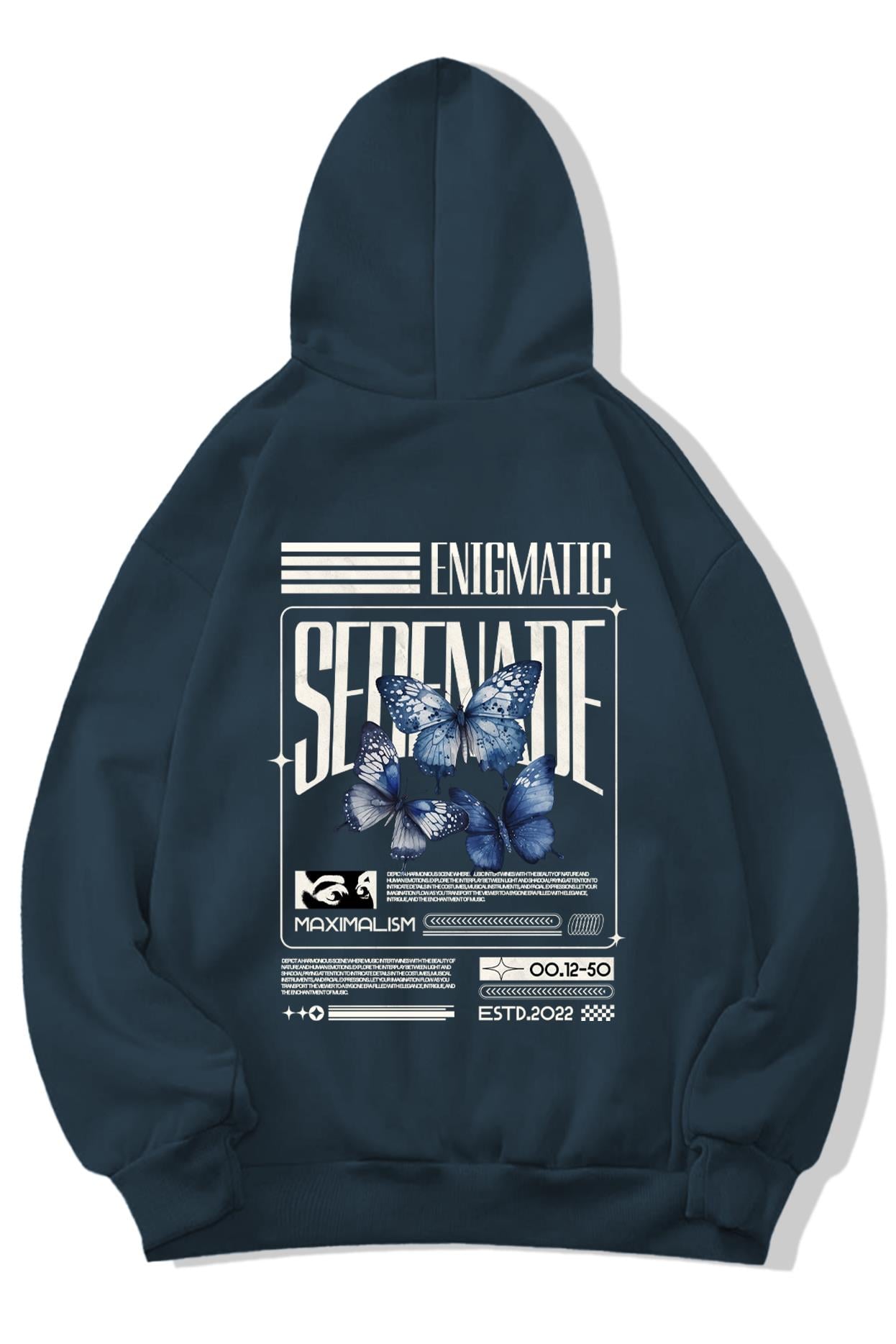 BRZ Collection Unisex Oversize Enigmatic Serenade Hoodie