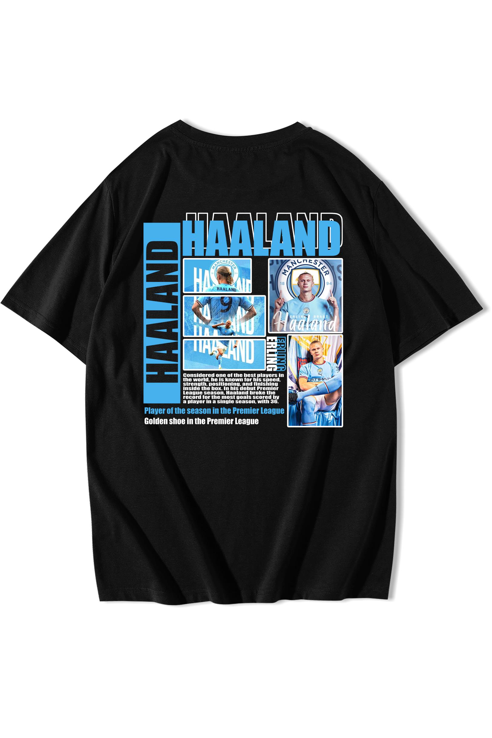 BRZ Collection Unisex Oversize Erling Haaland T-shirt
