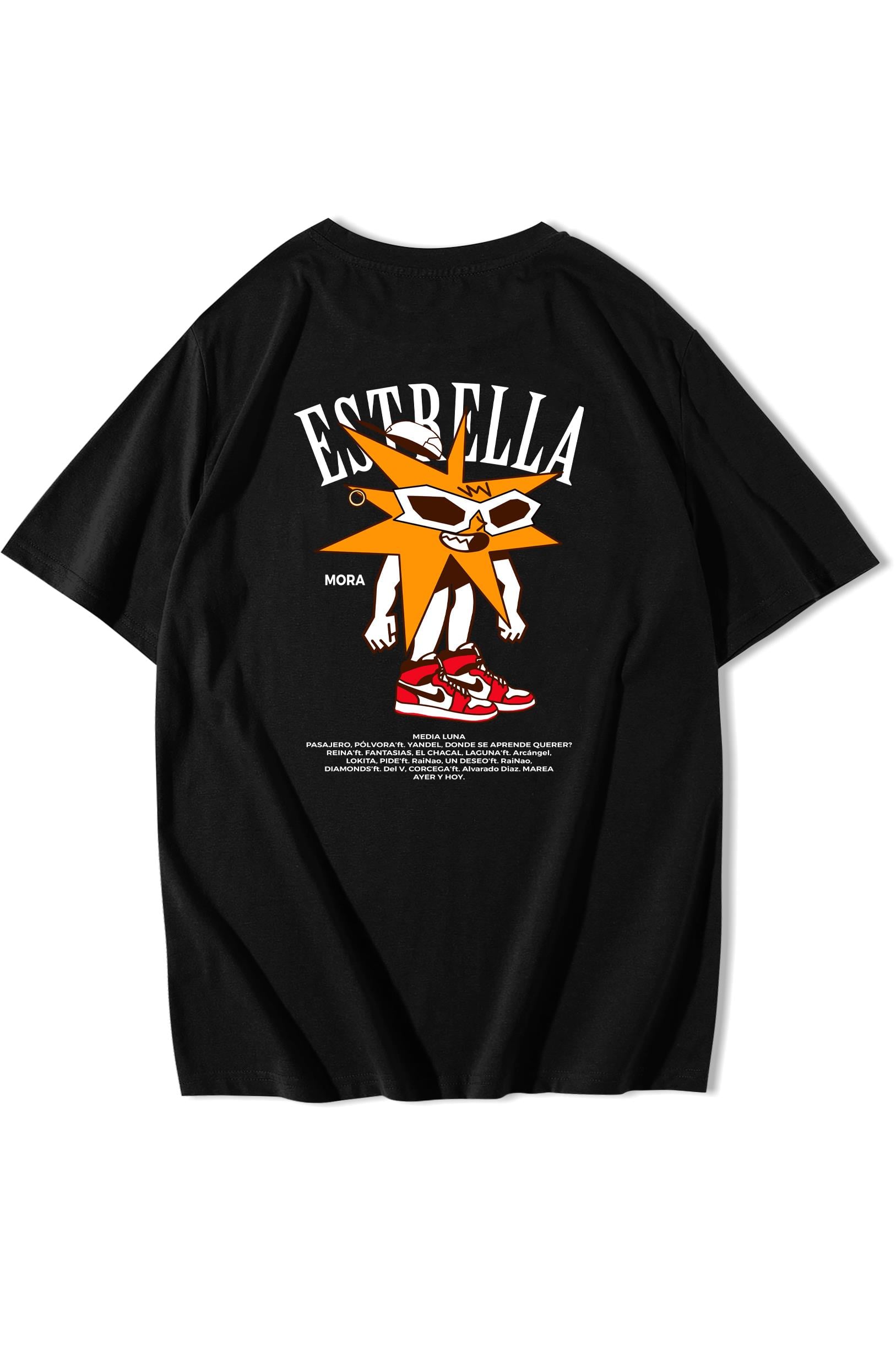 BRZ Collection Unisex Oversize Estrella T-shirt