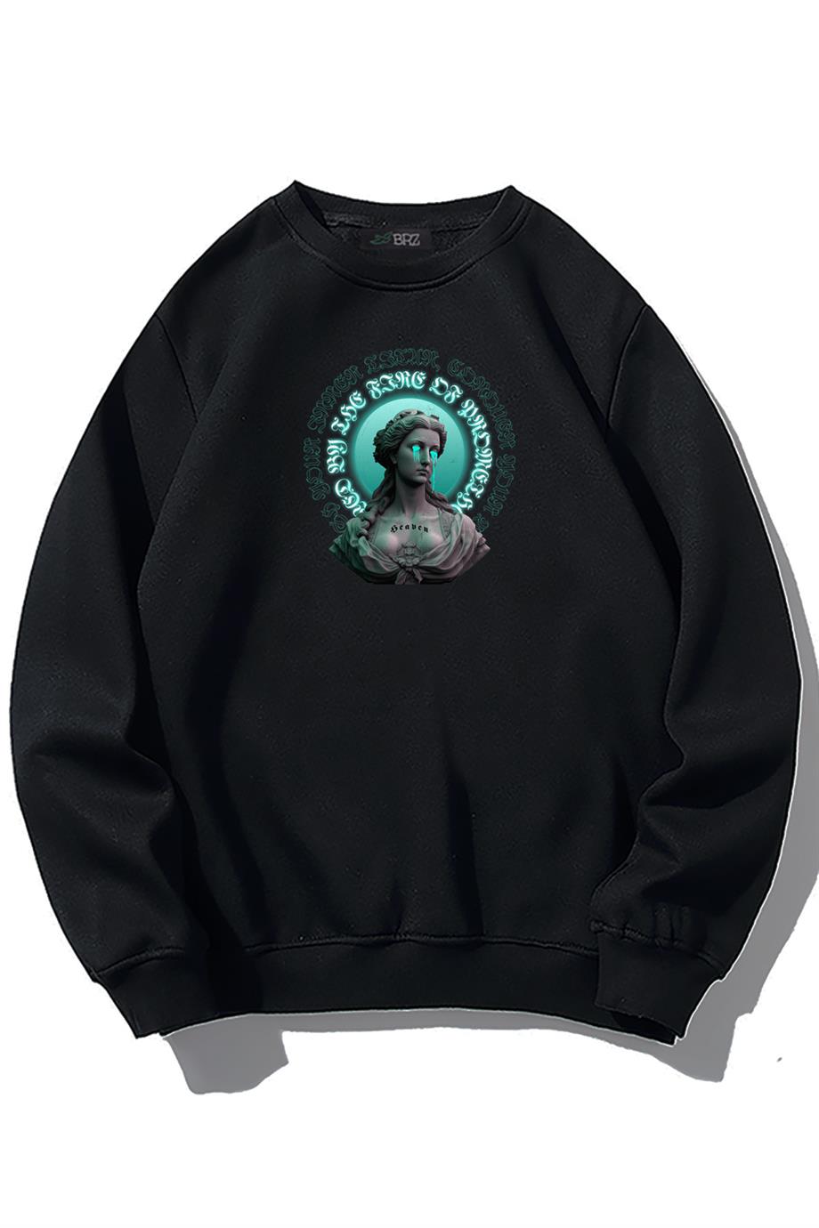 BRZ Collection Unisex Oversize Heaven Sweatshirt