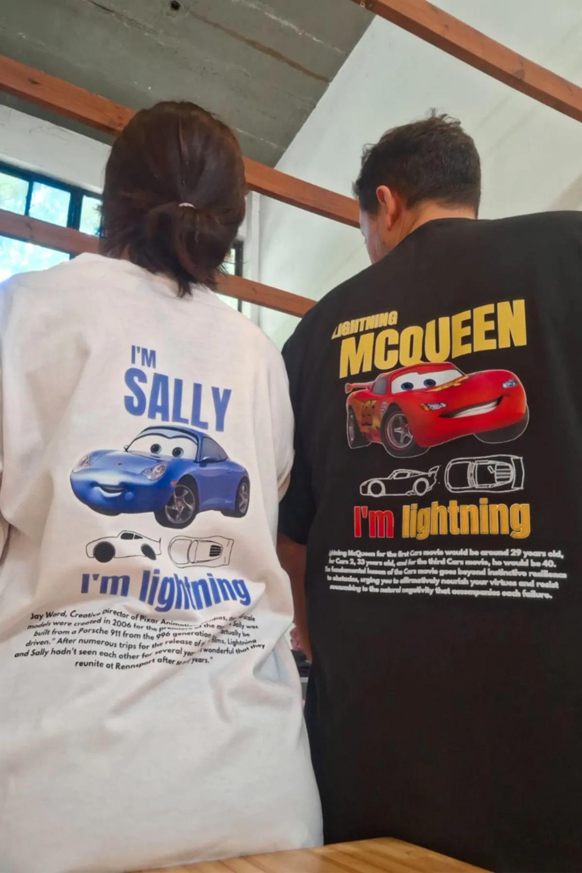 BRZ Collection Unisex Oversize Im Sally T-shirt