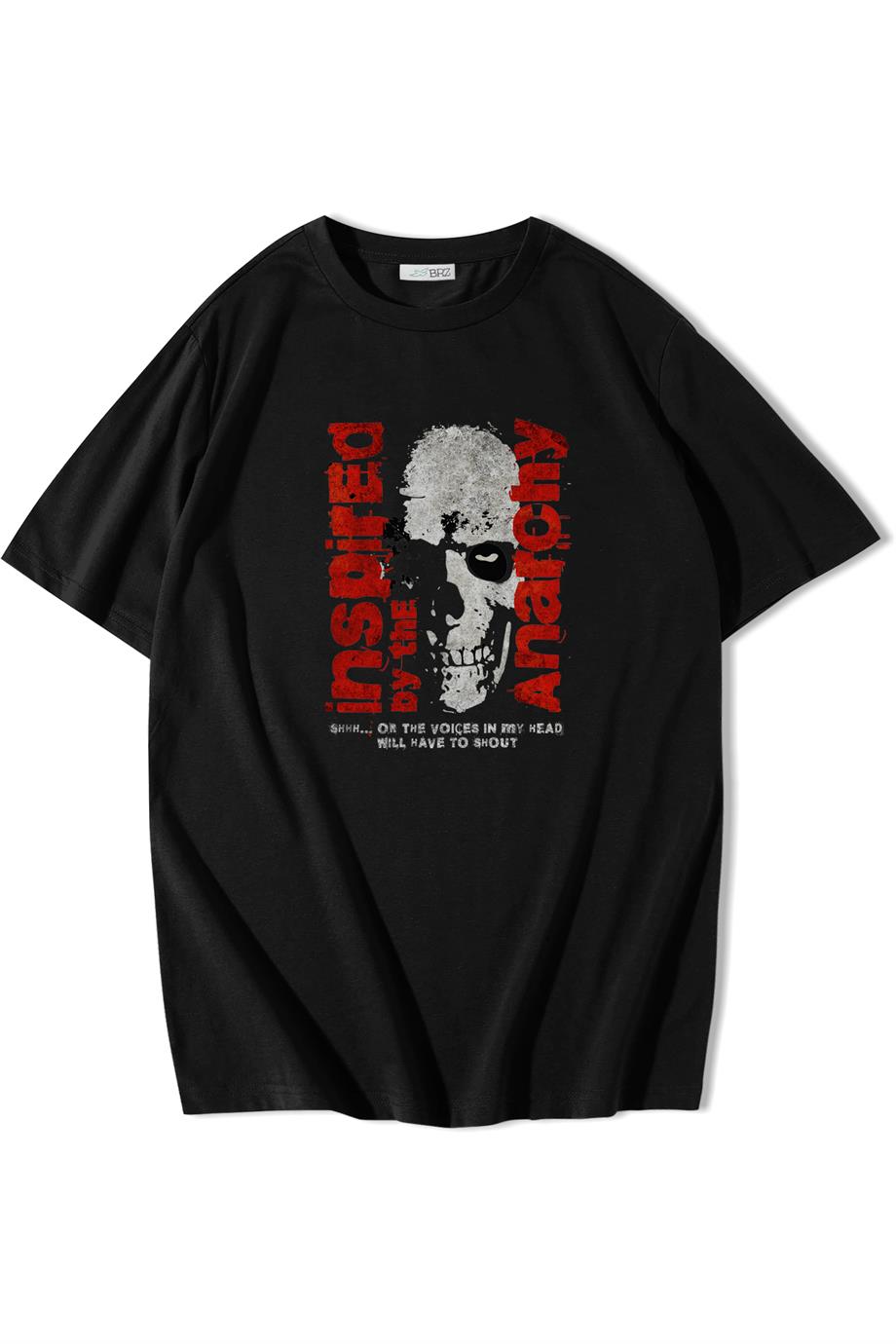 BRZ Collection Unisex Oversize Inspired by the Anarchy T-shirt