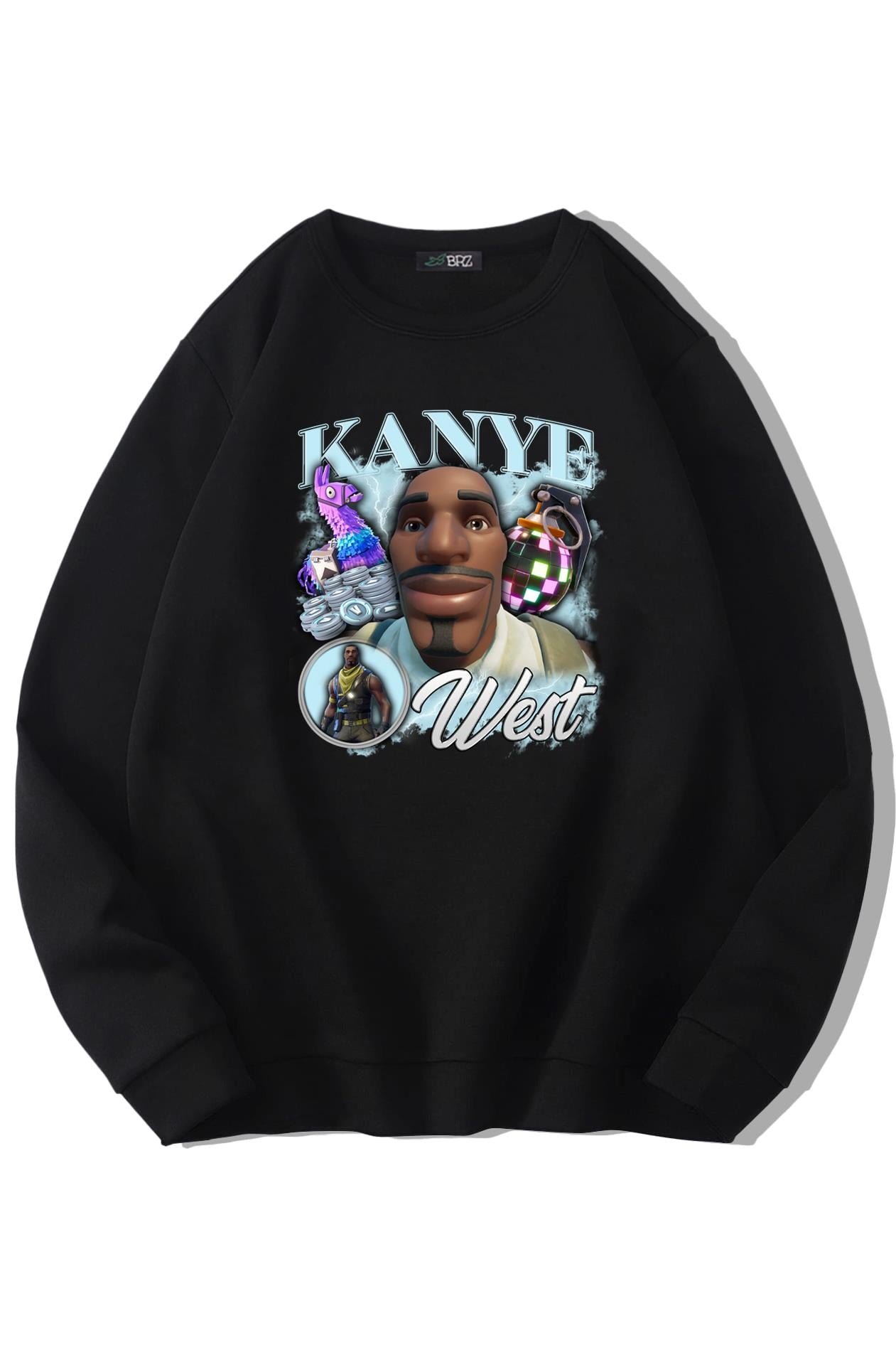 BRZ Collection Unisex Oversize Kanye West Sweatshirt
