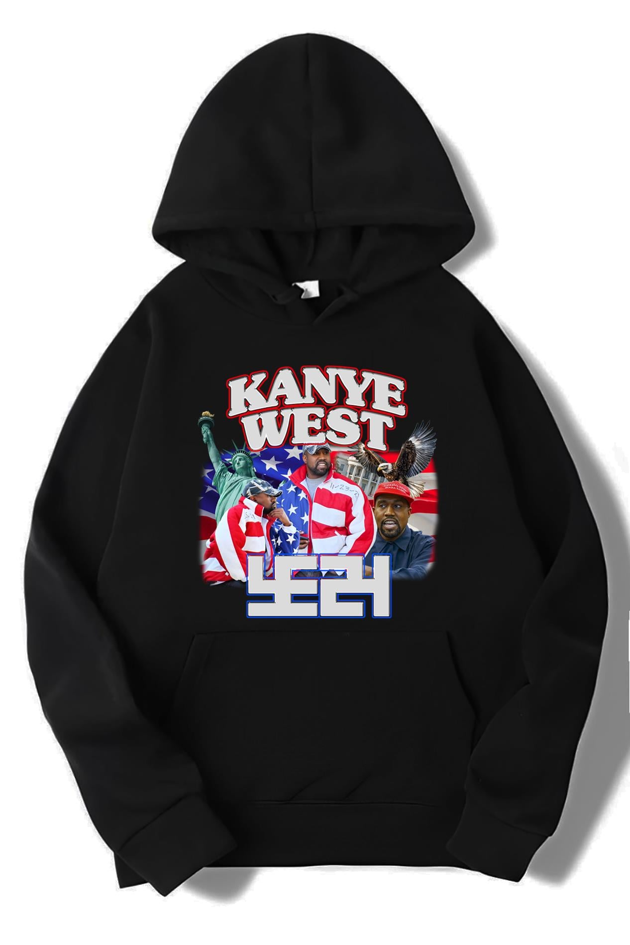 BRZ Collection Unisex Oversize Kanye West Hoodie