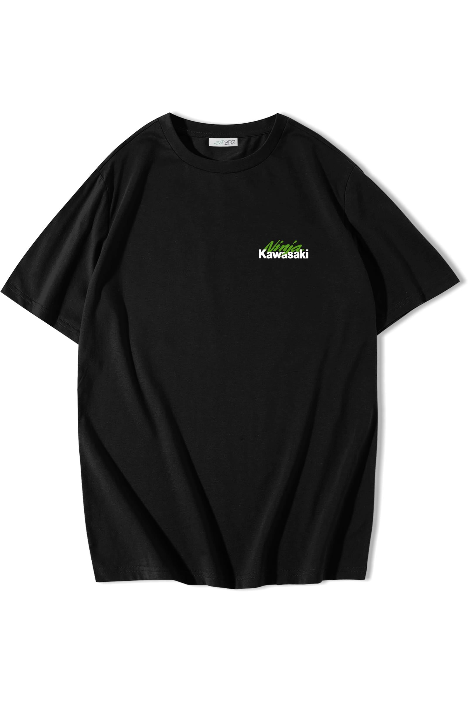 BRZ Collection Unisex Oversize Kawasaki Ninja H2R T-shirt