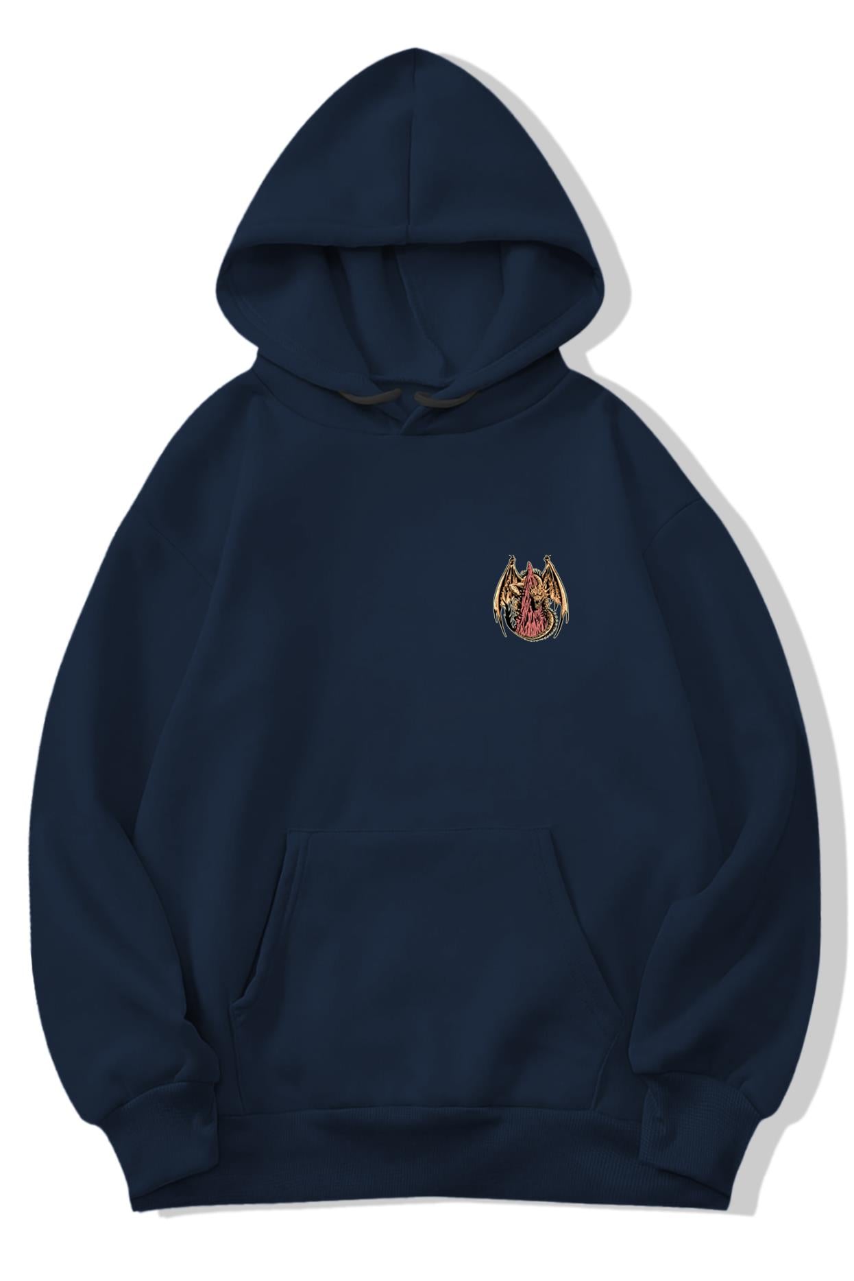 BRZ Collection Unisex Oversize King Dragon Hoodie