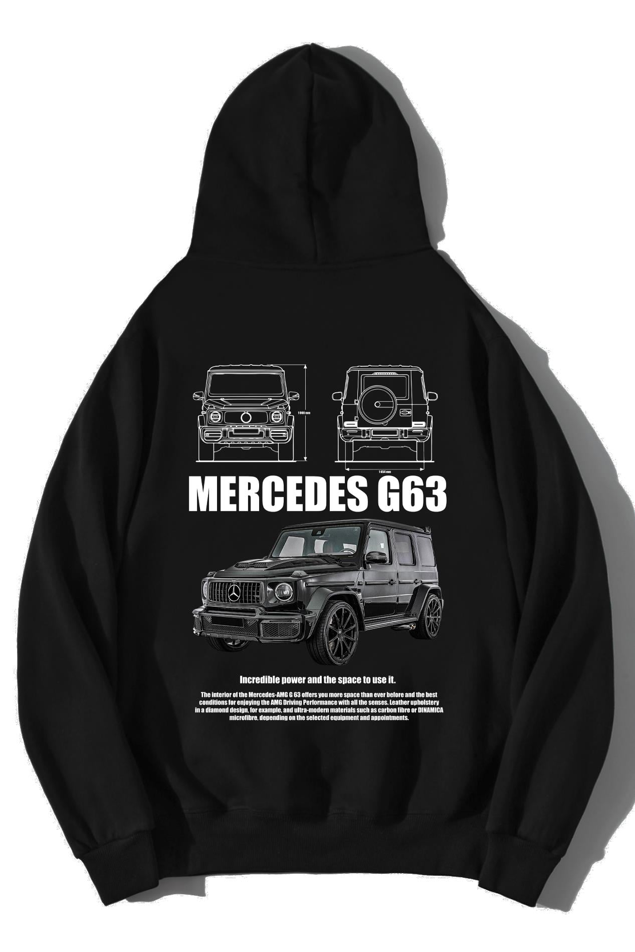 BRZ Collection Unisex Oversize Mercedes G63 AMG Hoodie