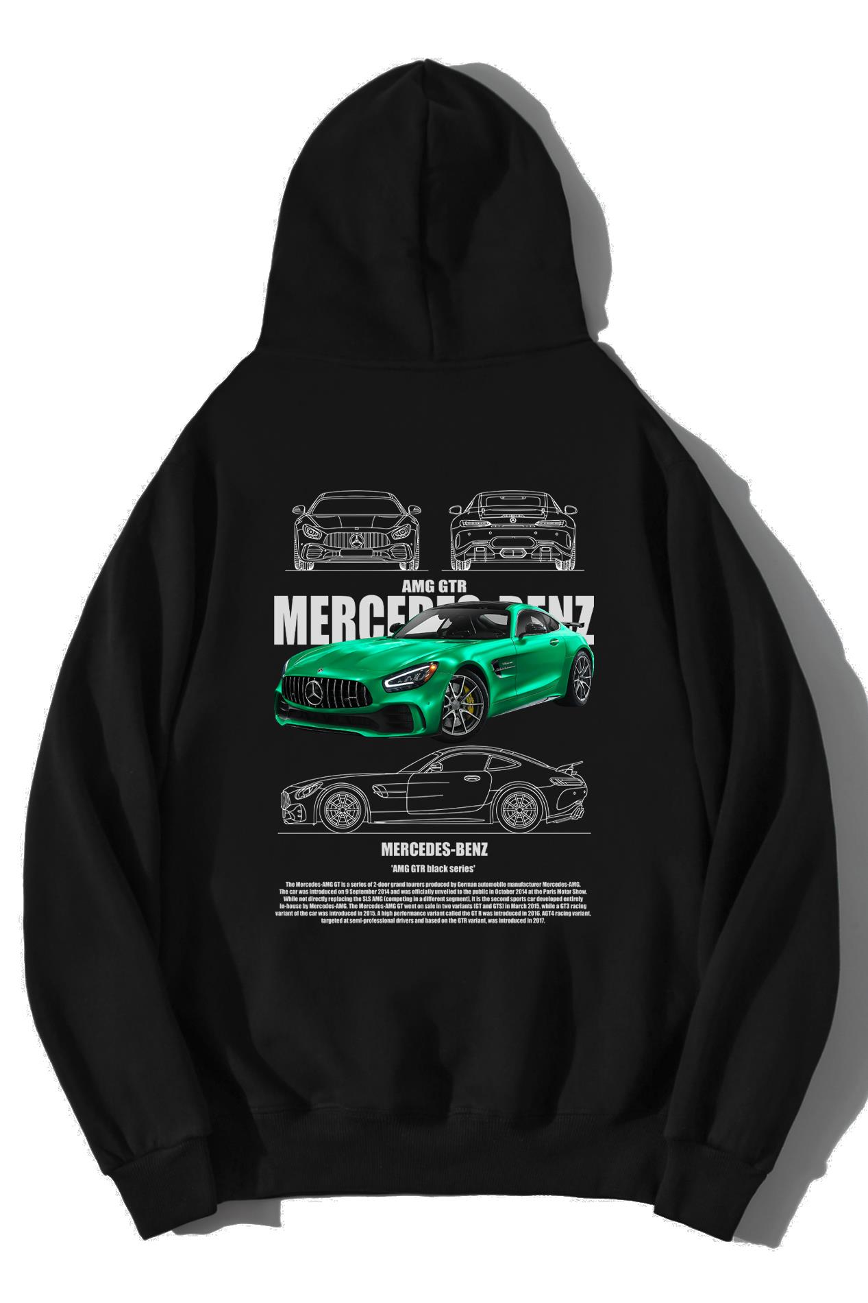 BRZ Collection Unisex Oversize Mercedes AMG GTR Hoodie