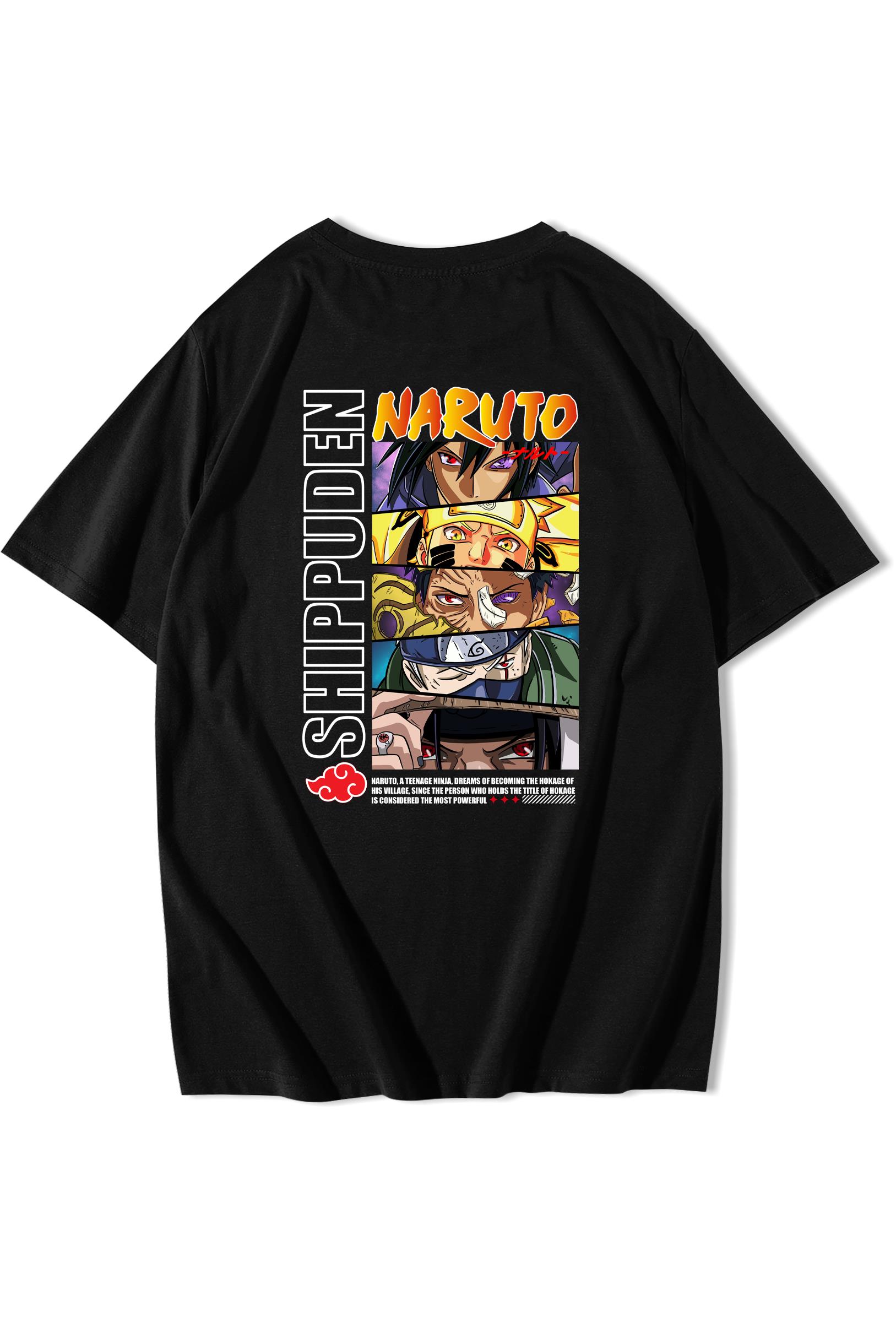 BRZ Collection Unisex Oversize Naruto: Shippuden T-shirt