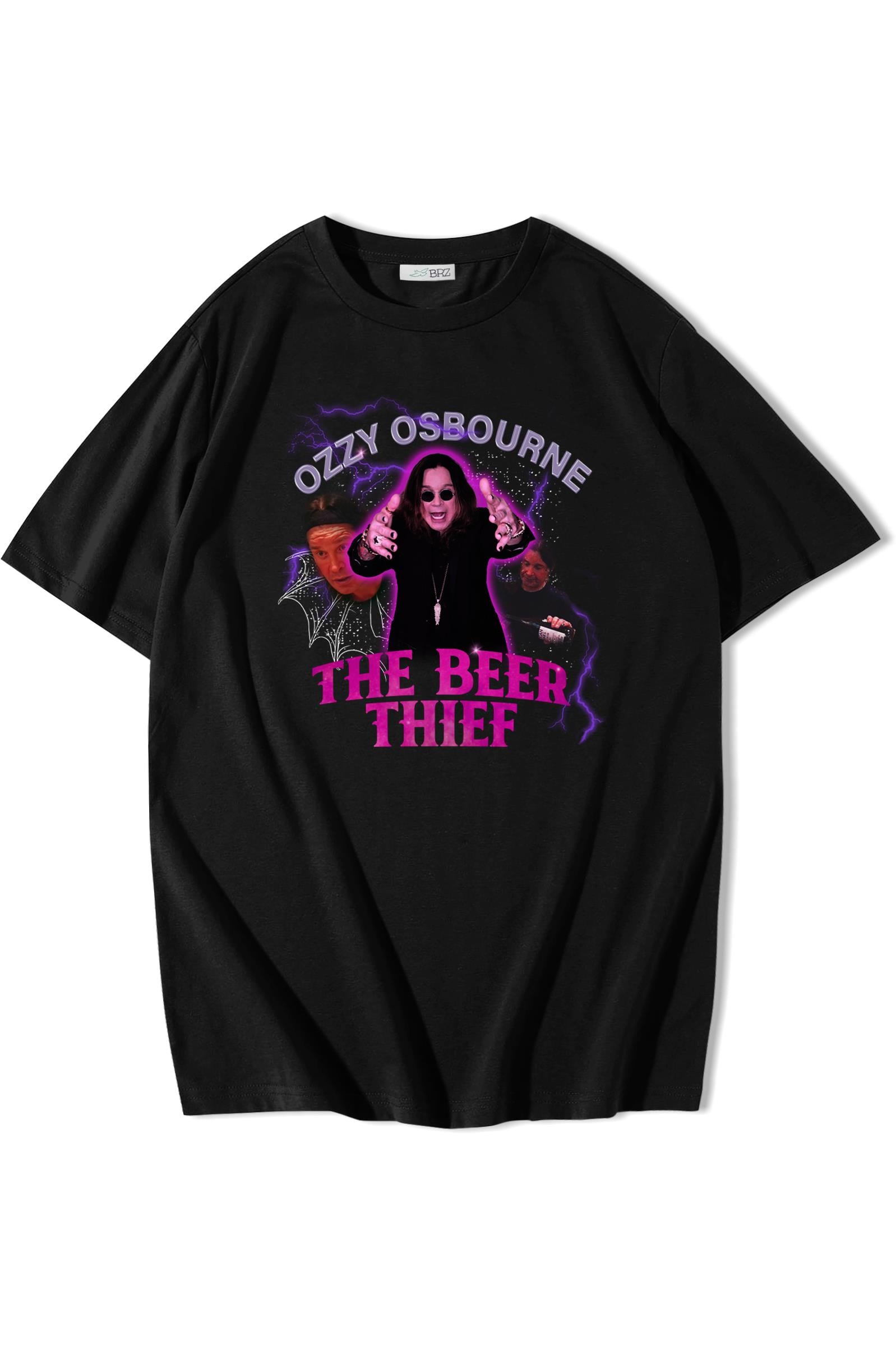 BRZ Collection Unisex Oversize Ozzy Osbourne T-shirt