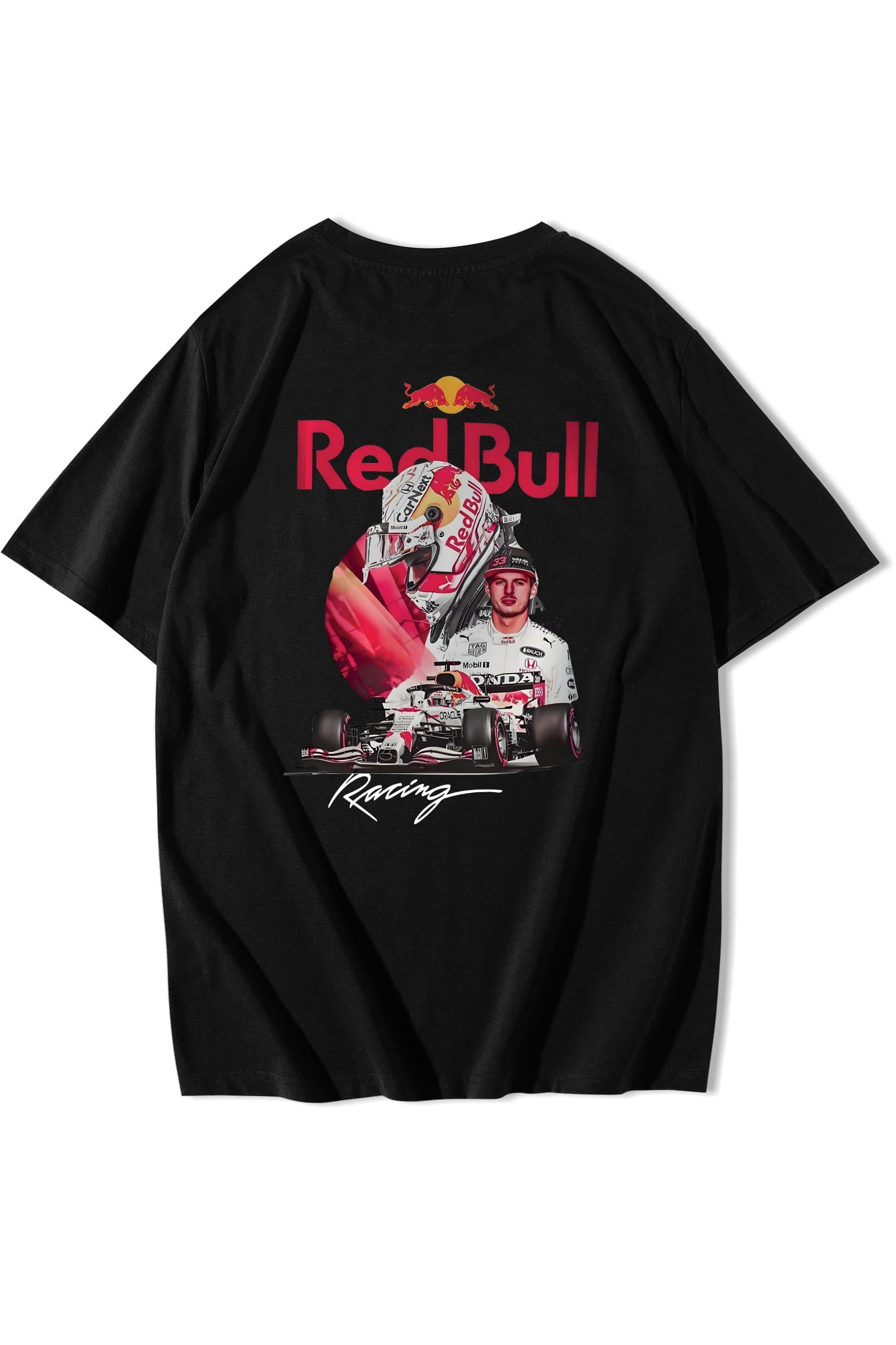 BRZ Collection Unisex Oversize Racing F1 Redbull T-shirt