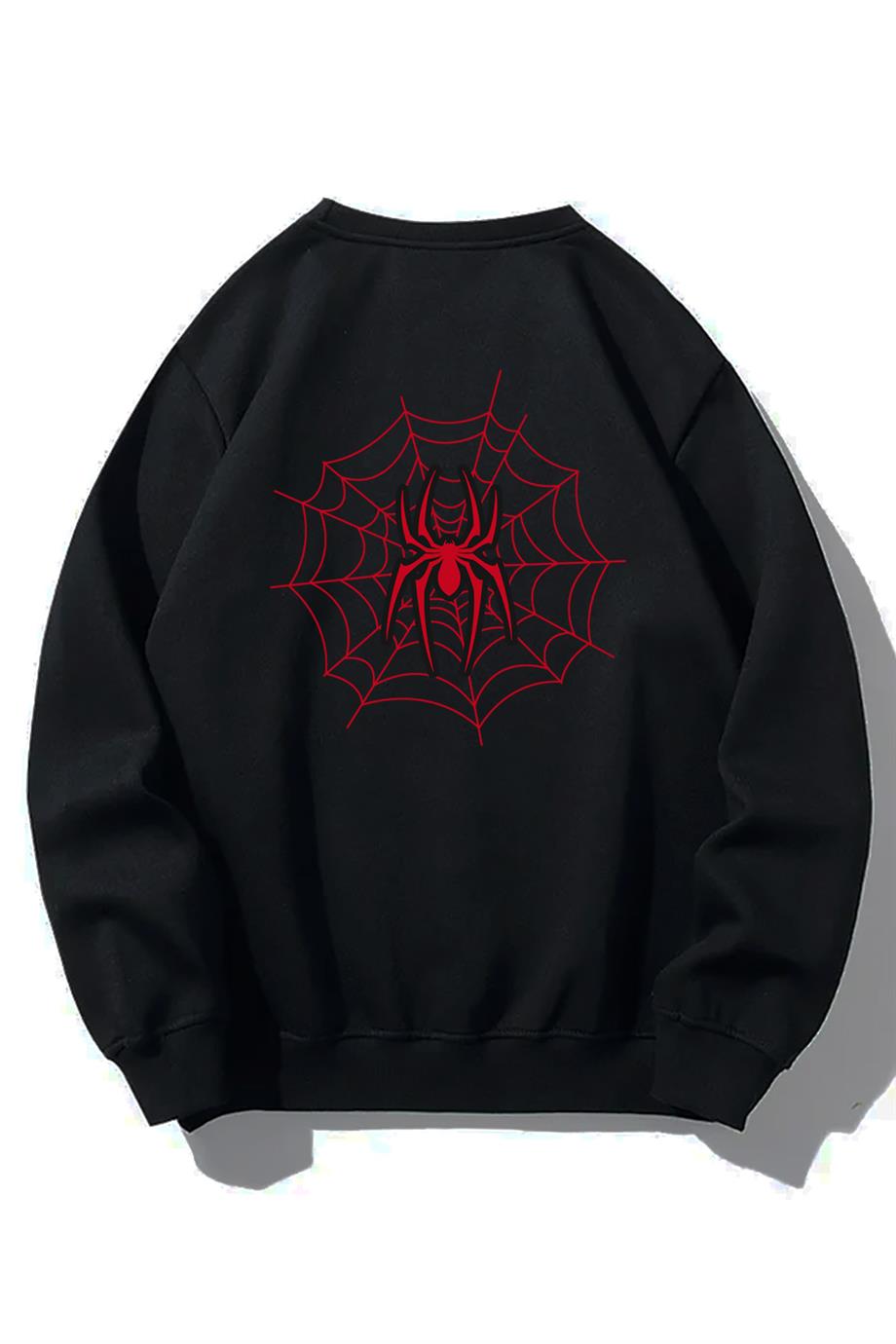 BRZ Collection Unisex Oversize Spider Sweatshirt