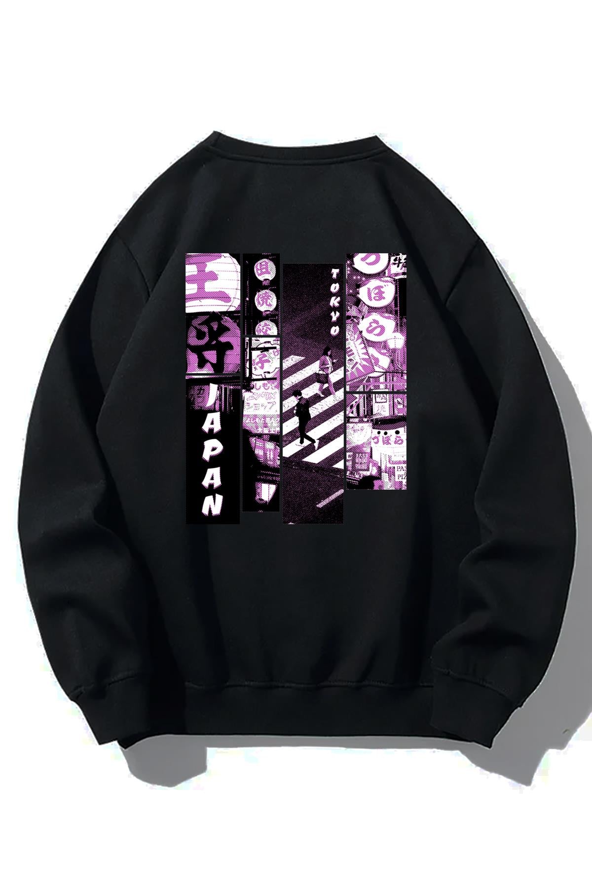 BRZ Collection Unisex Oversize Tokyo Sweatshirt