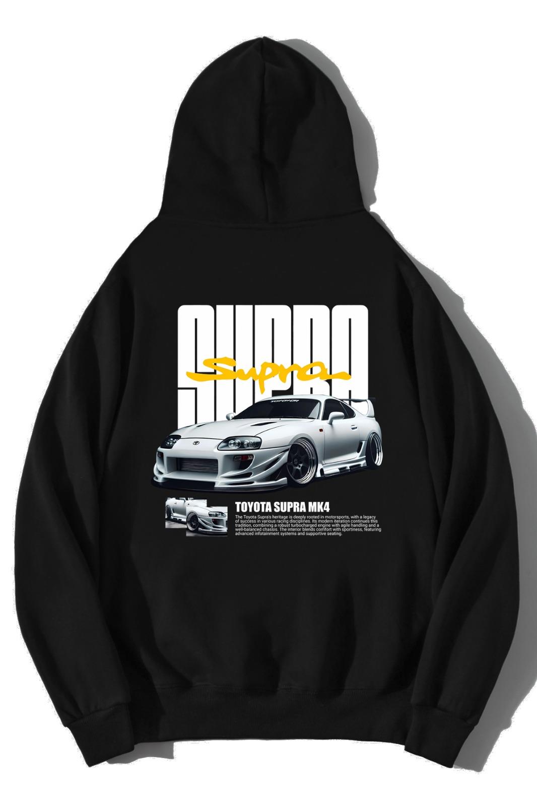 BRZ Collection Unisex Oversize Toyota Supra MK4 Hoodie