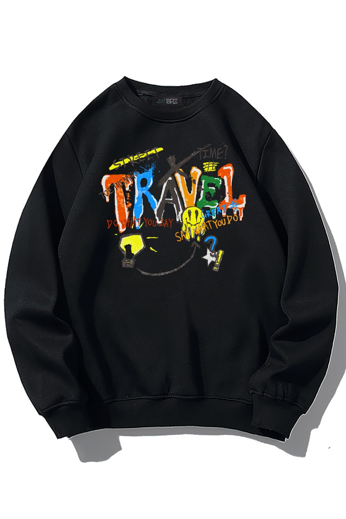 BRZ Collection Unisex Oversize Travel Sweatshirt