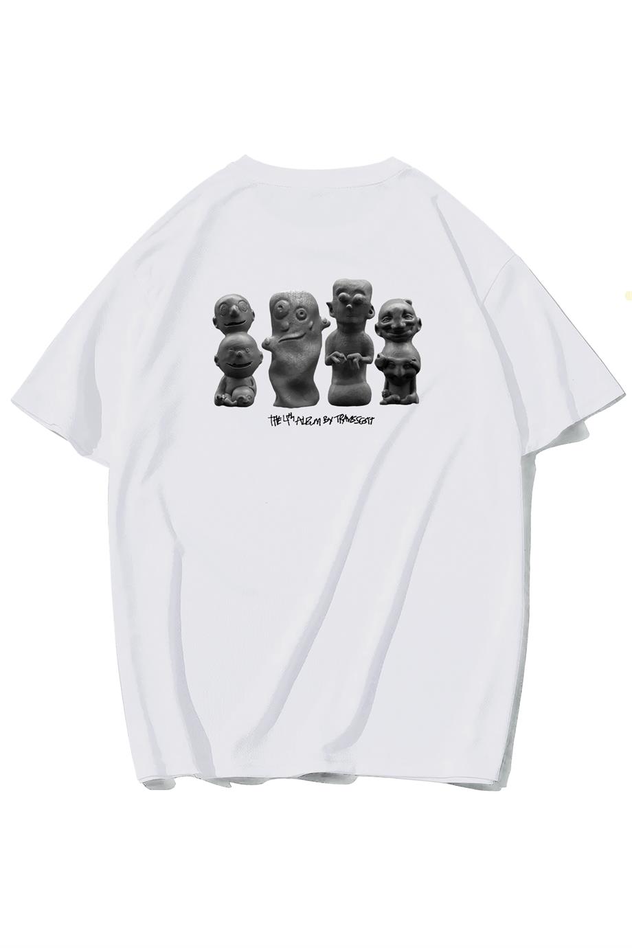 BRZ Collection Unisex Oversize Travis Scott Cactus Jack Utopia B1 T-shirt