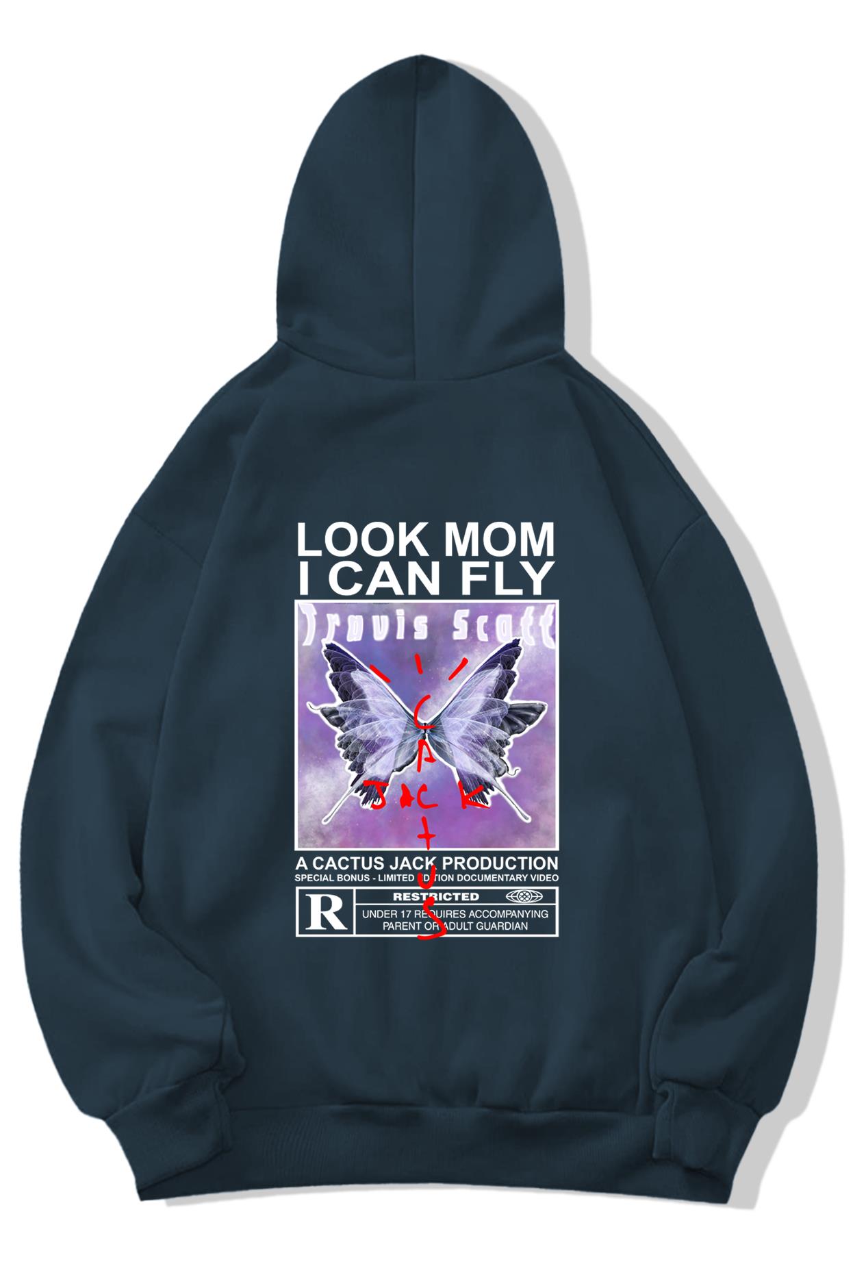 BRZ Collection Unisex Oversize Travis Scott Cactus Jack Hoodie